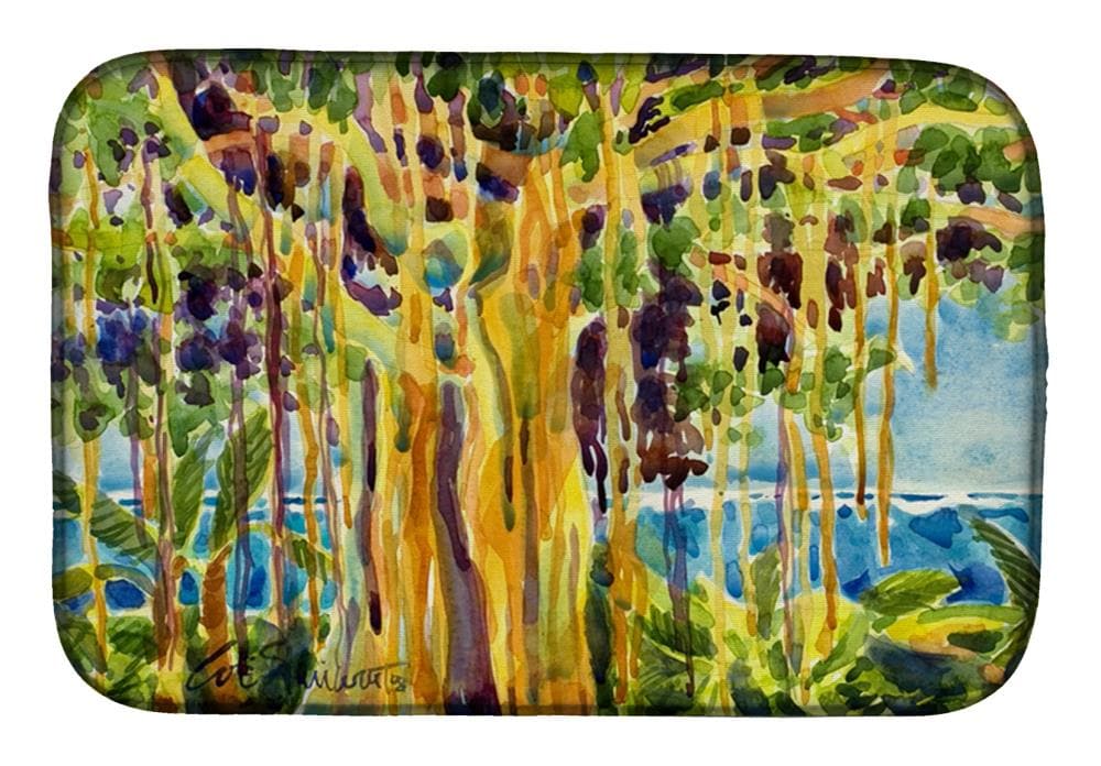 Caroline's Treasures 6064DDM 14-in W x 21-in L x 0.2-in H Polyester Drying Mat