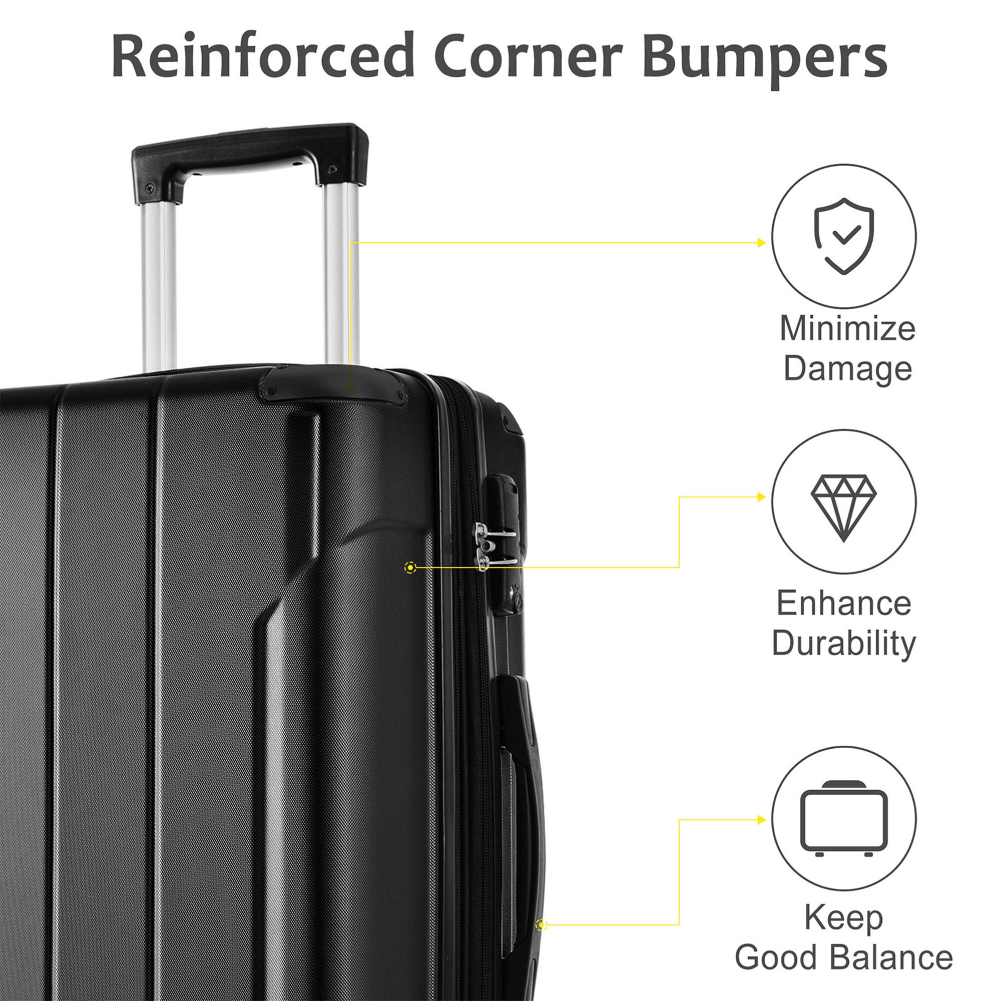 Bybafun YD9500012 Luggage-And-Luggage-Sets - View #5