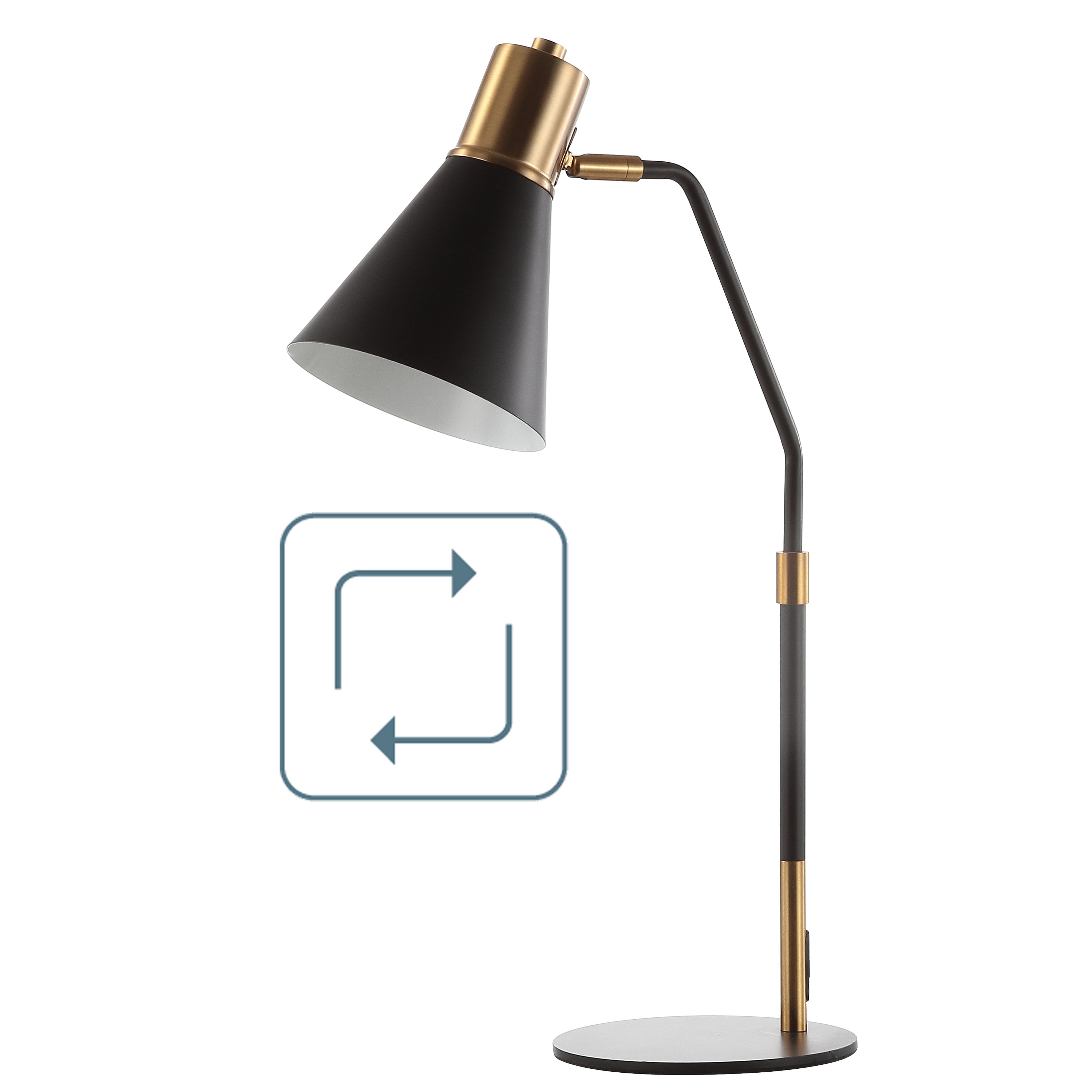 JONATHAN  Y JYL6129A Desk-Table-Lamps - View #8