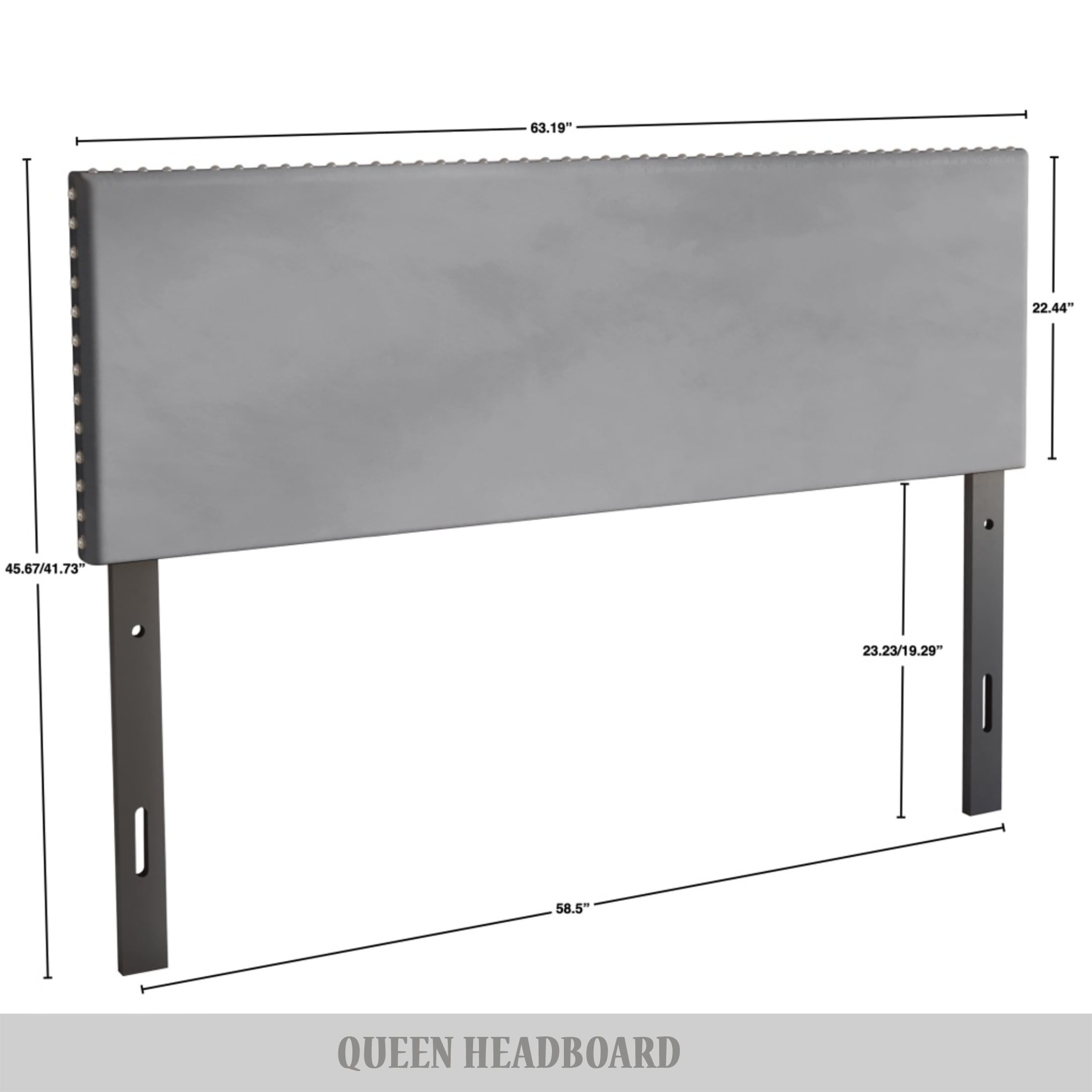 CasePiece C8376QUHB-SGY-VV Upholstered-Headboards - View #6