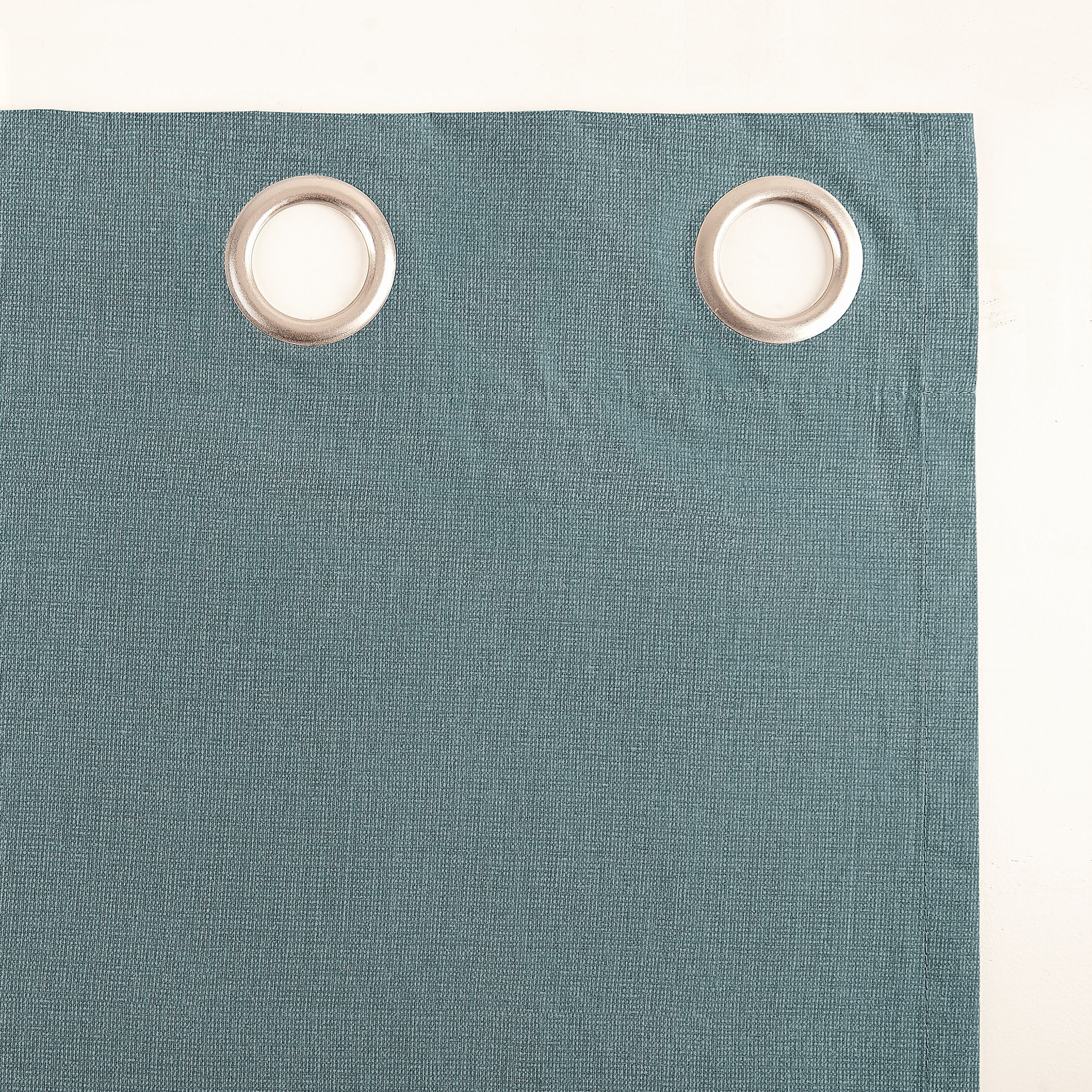 Mineral Blue Blackout Thermal Insulated Grommet Curtain Panel