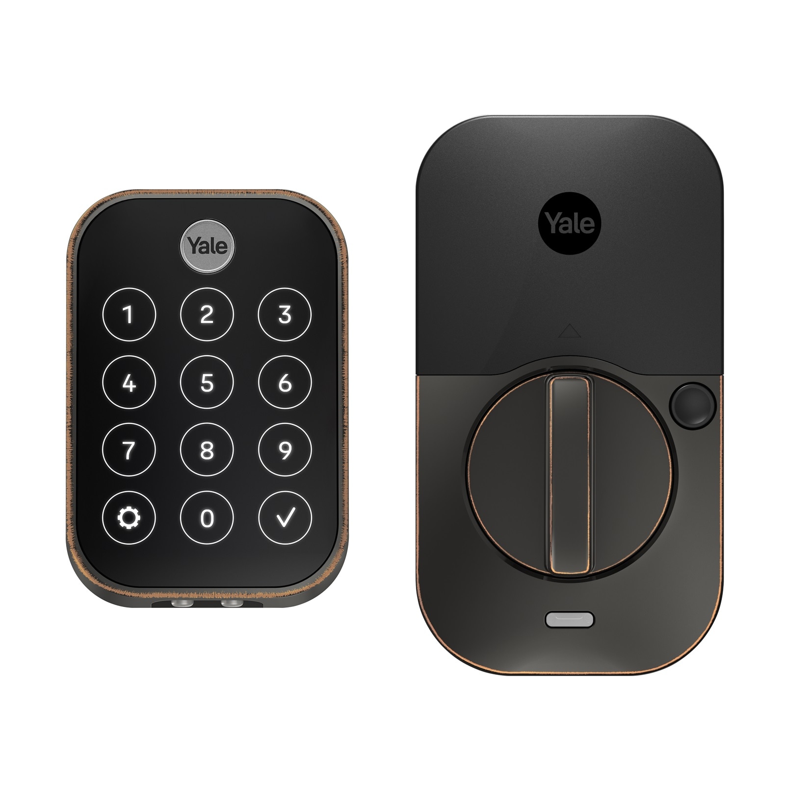 Yale Assure Lock 2 Oil Rubbed Bronze Smart Lock Electronic Deadbolt Bluetooth Touchscreen Keypad