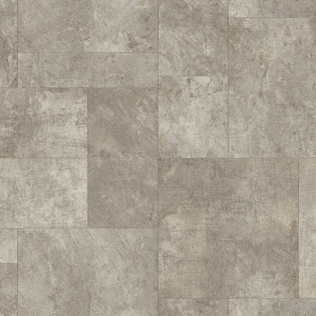 Congoleum AirStep Evolution Contour 12-ft W x Cut-to-Length Hillsborough Beige Stone Look Low-Gloss Finish Sheet Vinyl Congoleum AirStep Evolution Contour 12-ft W x Cut-to-Length Hillsborough Beige Stone Look Low-Gloss Finish Sheet Vinyl