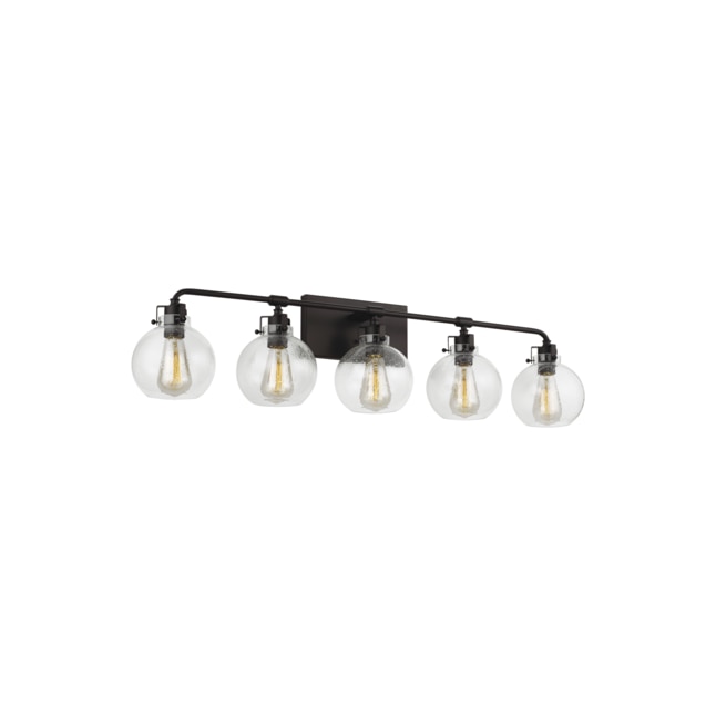 Feiss Metcalf 40 In 5 Light Oil Rubbed, 5 Light Vanity Fixture Oil Rubbed Bronze