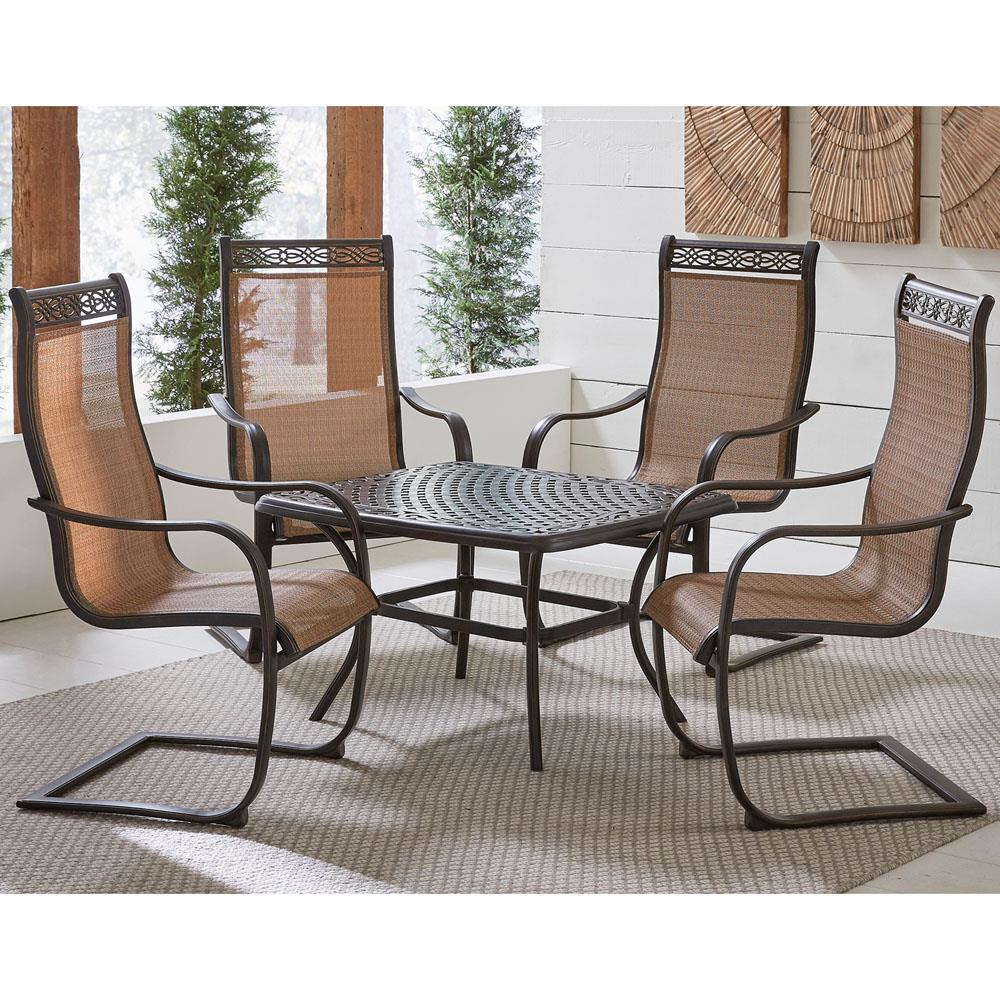 Hanover MAN5PCCTSP-TAN Patio-Conversation-Sets - View #9