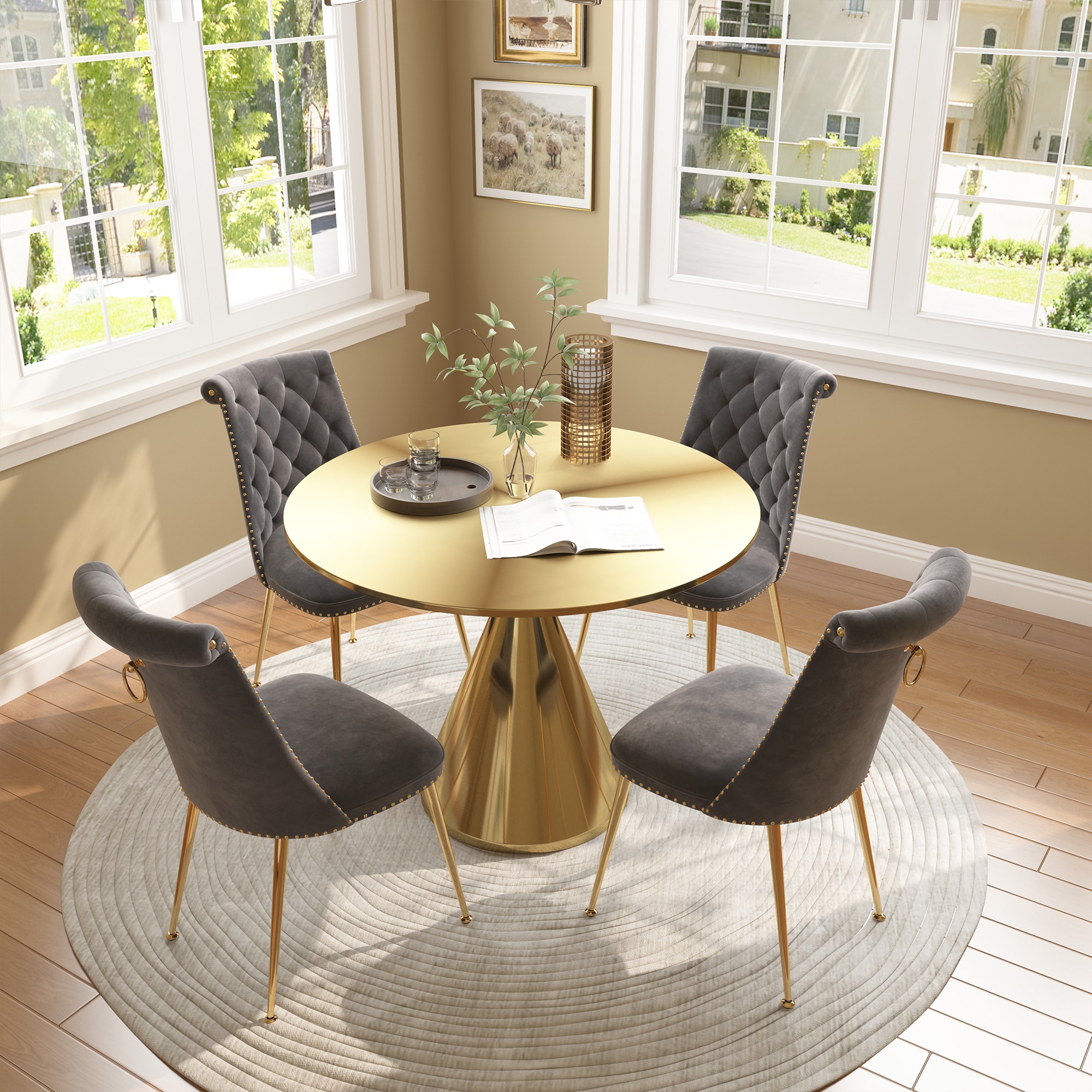 Clihome CL-RBT1-BBG703GY Dining-Sets - View #3