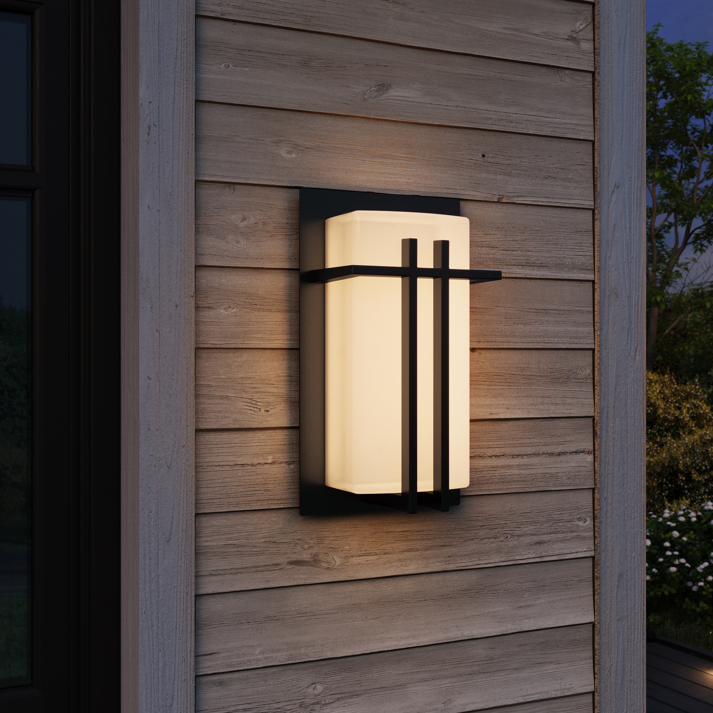 Lucid Lighting 40280 BK Outdoor-Wall-Lighting - View #4