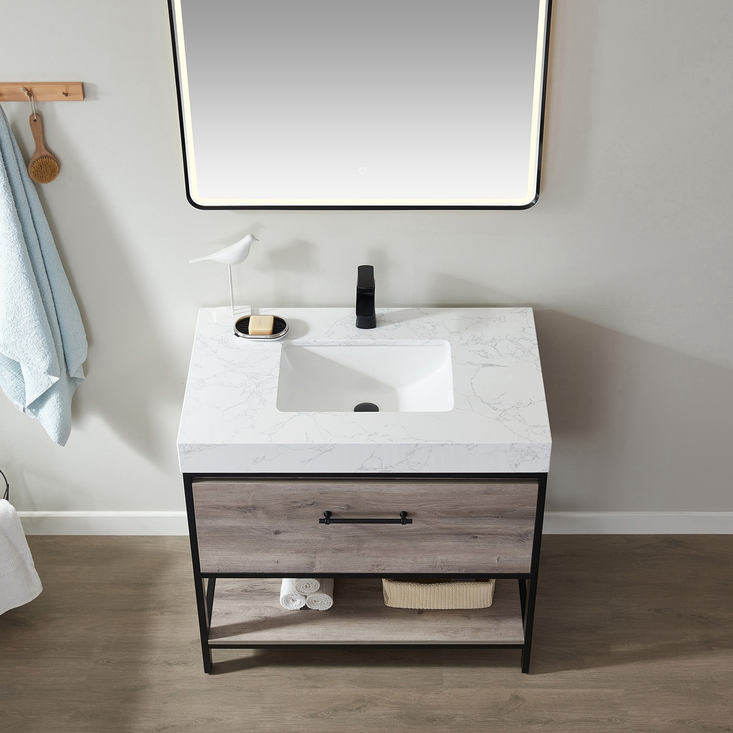 Vinnova 701236-MXO-GW Bath-Vanity-Combo - View #7