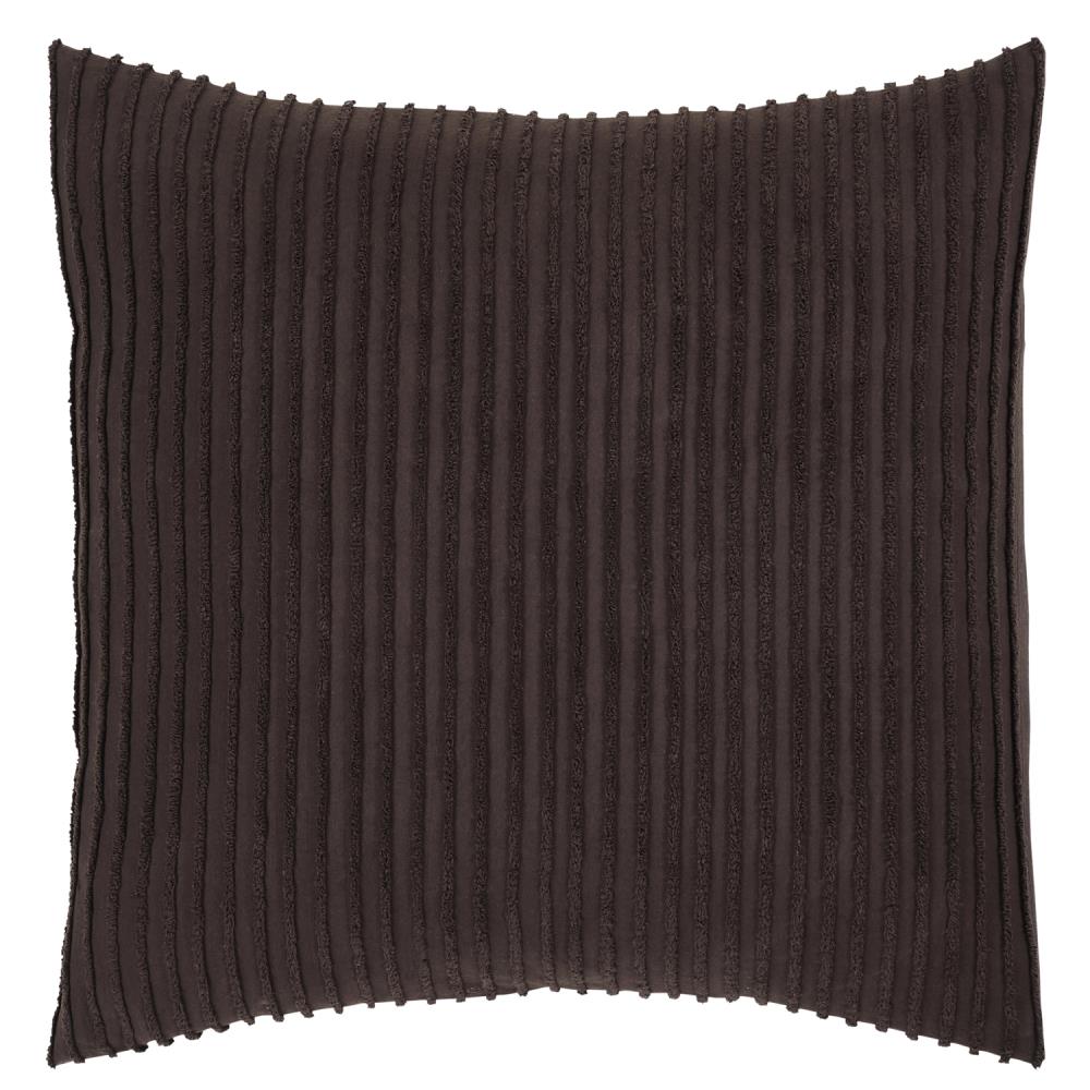 Wide Wale Corduroy 18x18 Oyster Throw Pillow | Pillow Decor