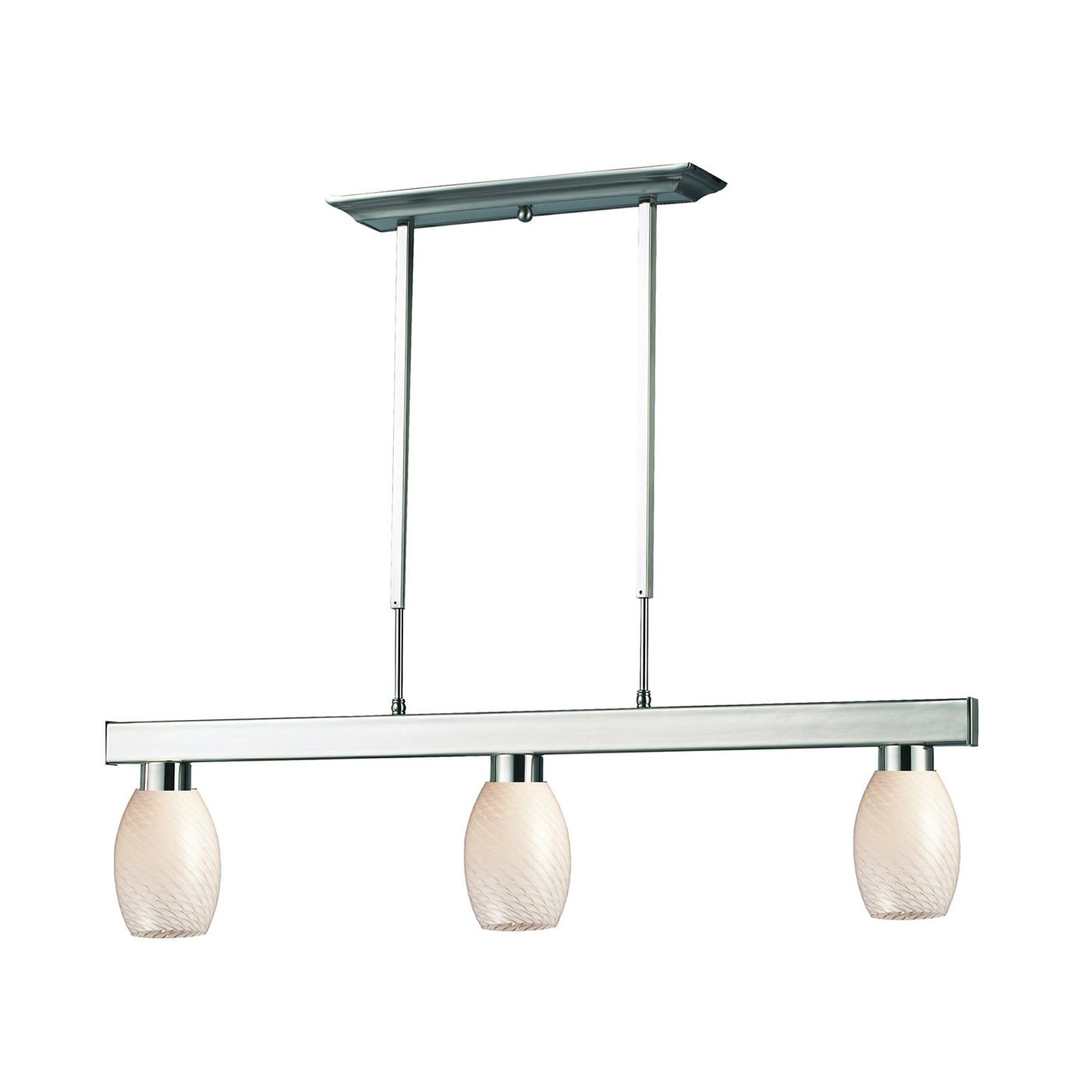 Z-Lite 152BN-131WHITE Cobalt Brushed nickel Incandescent Medium base (E-26) Pool Table Lighting