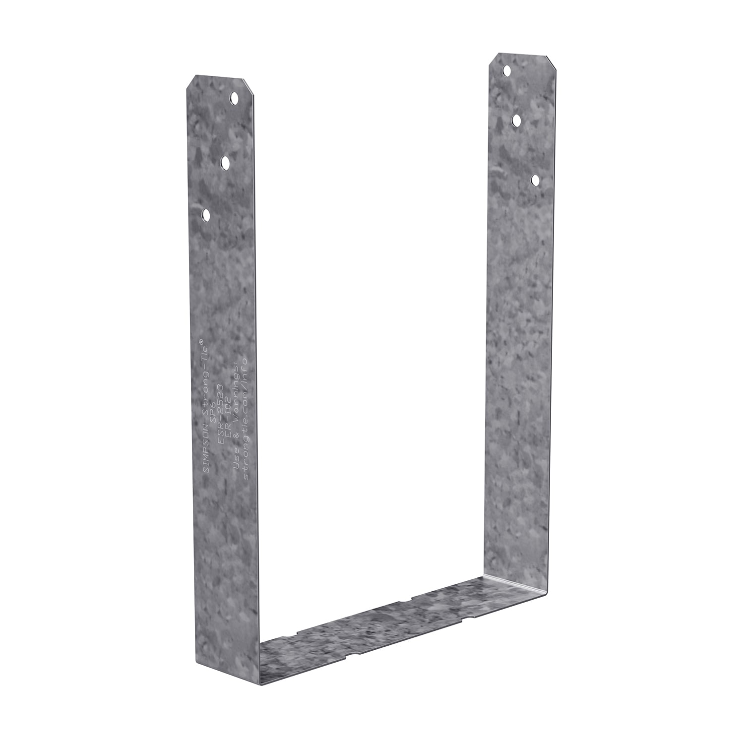 Simpson Strong-Tie SP6 5-9/16-in 20-Gauge Galvanized Steel Stud Plate Tie Wood To Wood