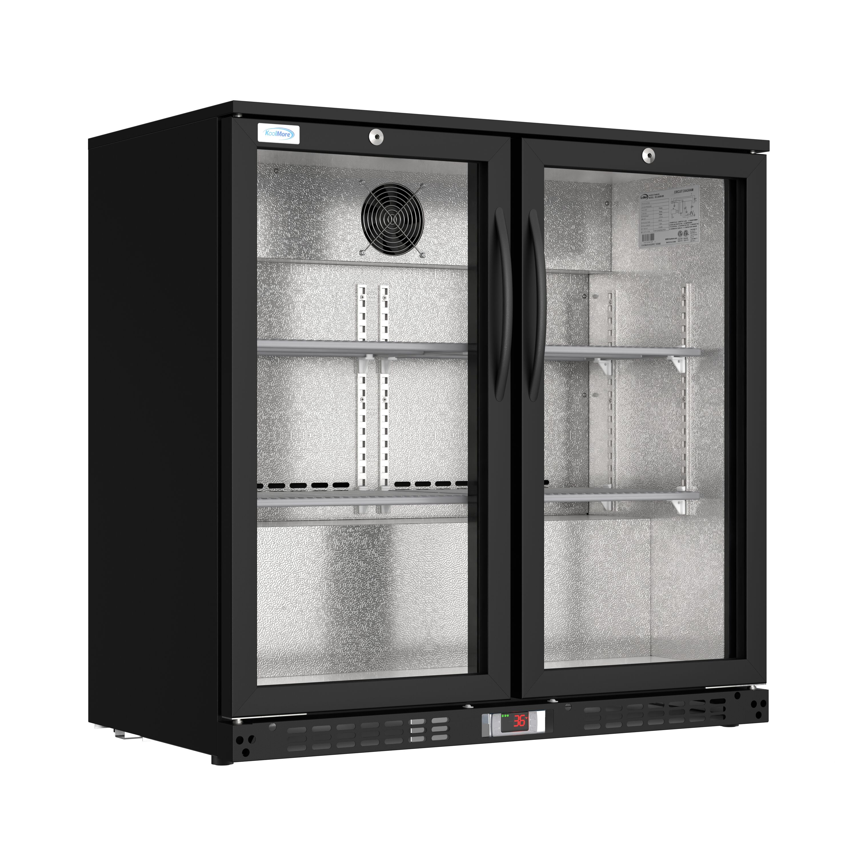 KoolMore CT35-2S-BK Commercial-Refrigerators - View #7