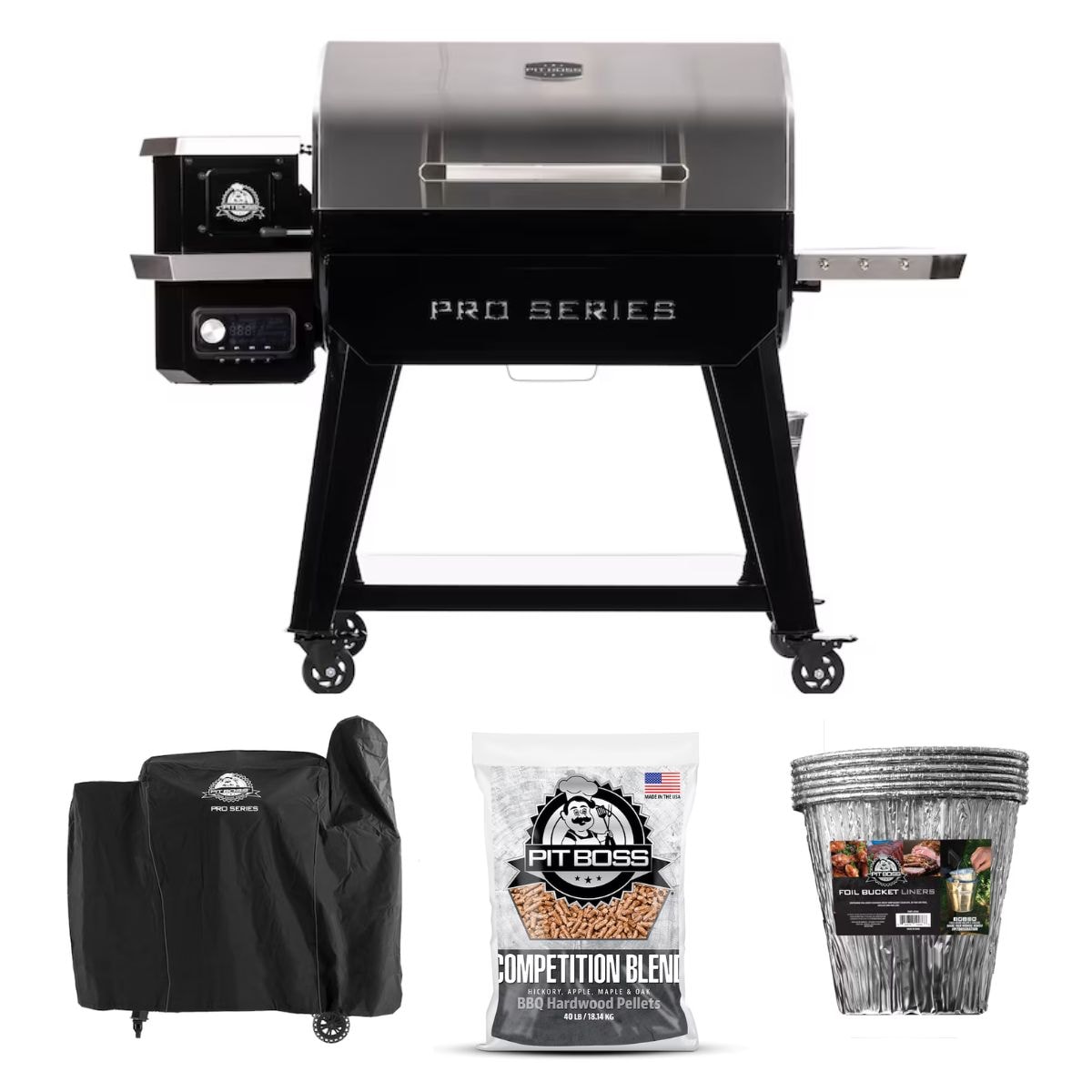 Shop Pit Boss Pro Series 1600 Elite Pellet Grill with Pit Boss Grill