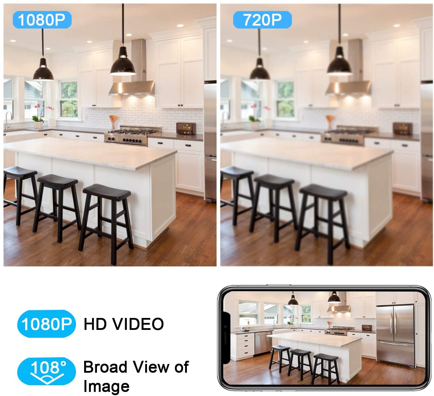 Xodo E4 (2-PACK) Security-Cameras - View #7