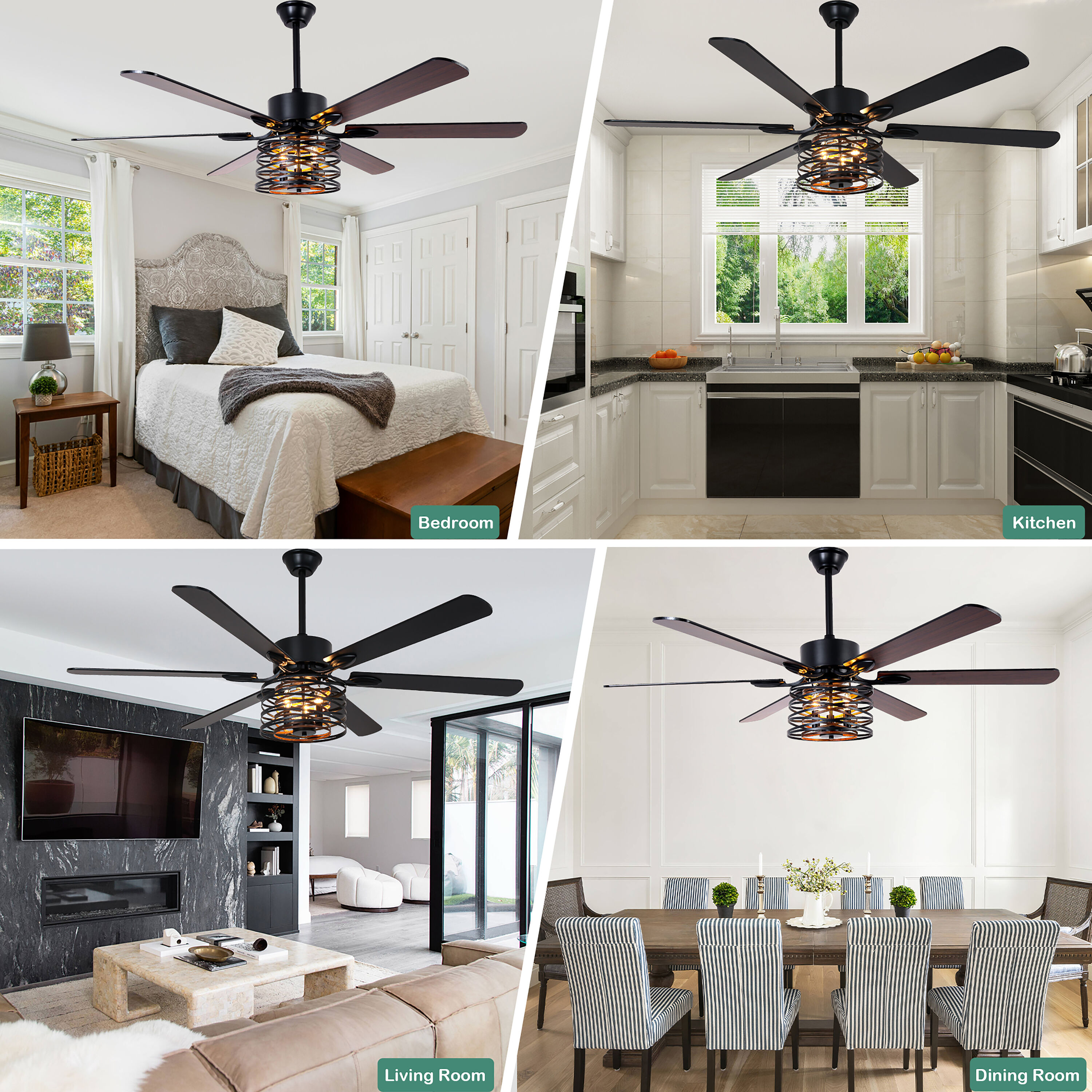 Cusp Barn CS65P07 Ceiling-Fans - View #6