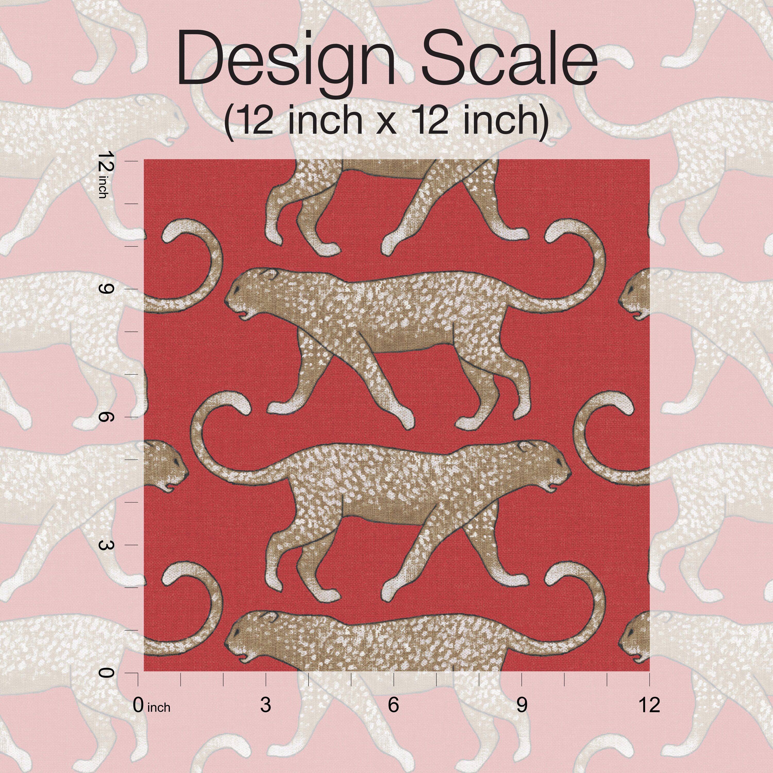 York Wallcoverings PSW1357RL York Premium Peel and Stick 45-Sq. Feet Red Non-woven Animals Self-adhesive Peel and Stick Wallpaper