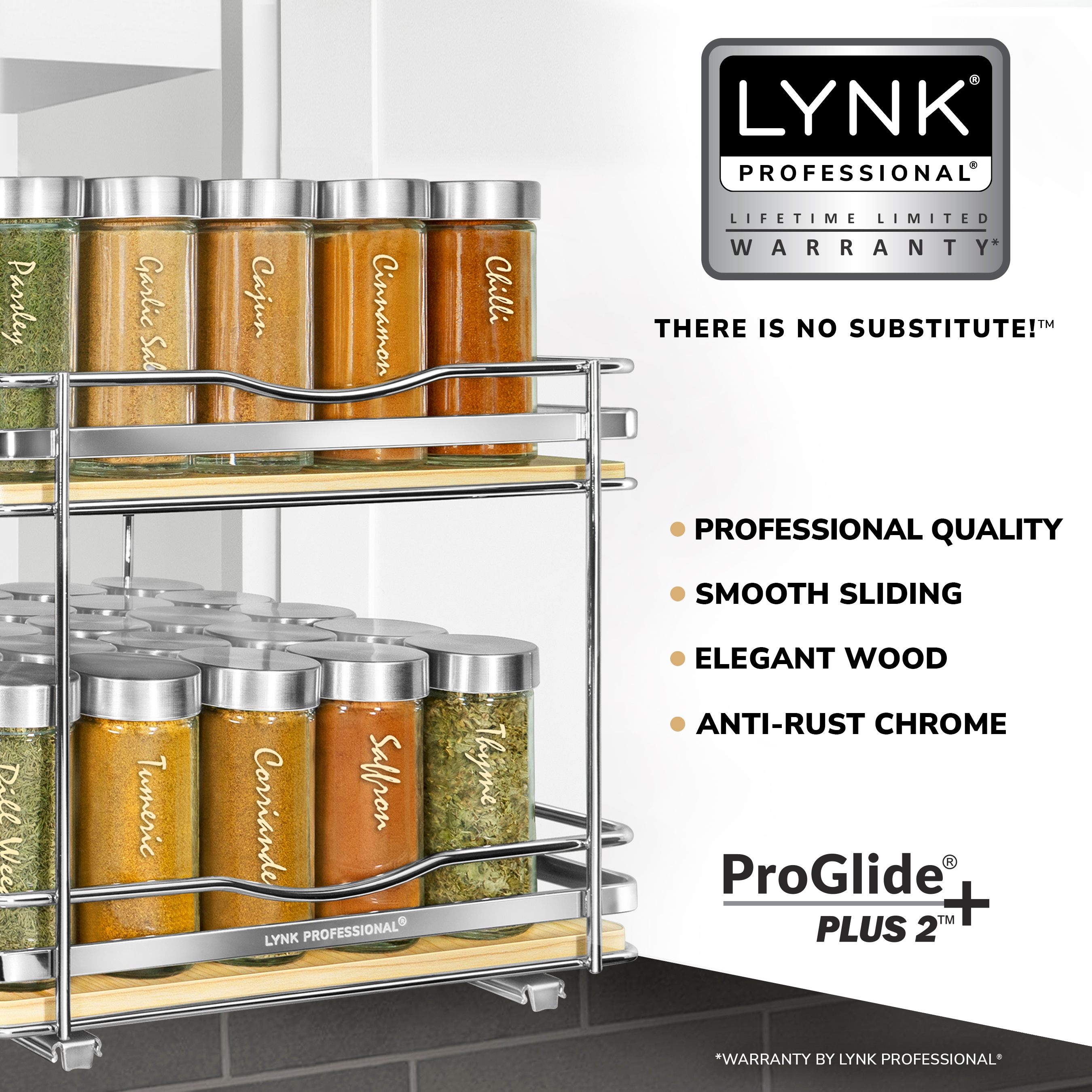 Lynk Professional 432822DS Pull-Out-Cabinet-Baskets - View #2