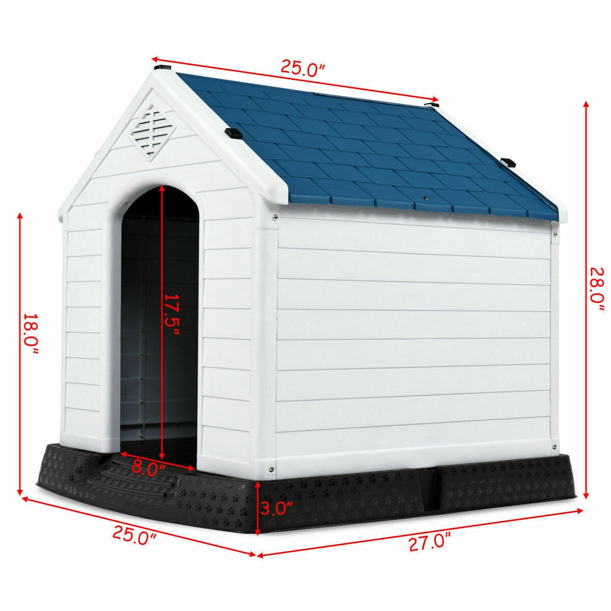 Costway OGY00716 Dog-Houses - View #6