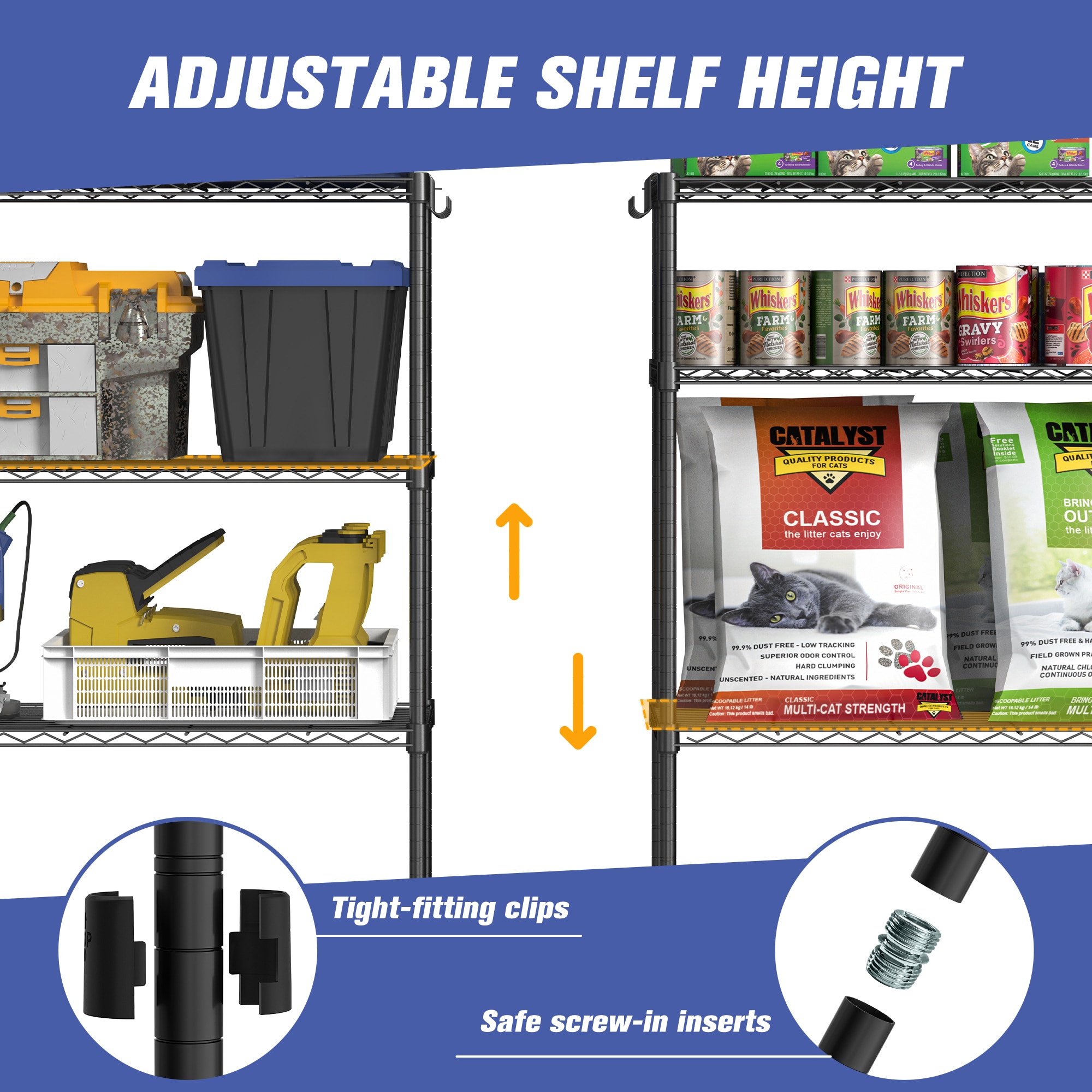 LTMATE LSCJ-A1747E Free-Standing-Shelving - View #4
