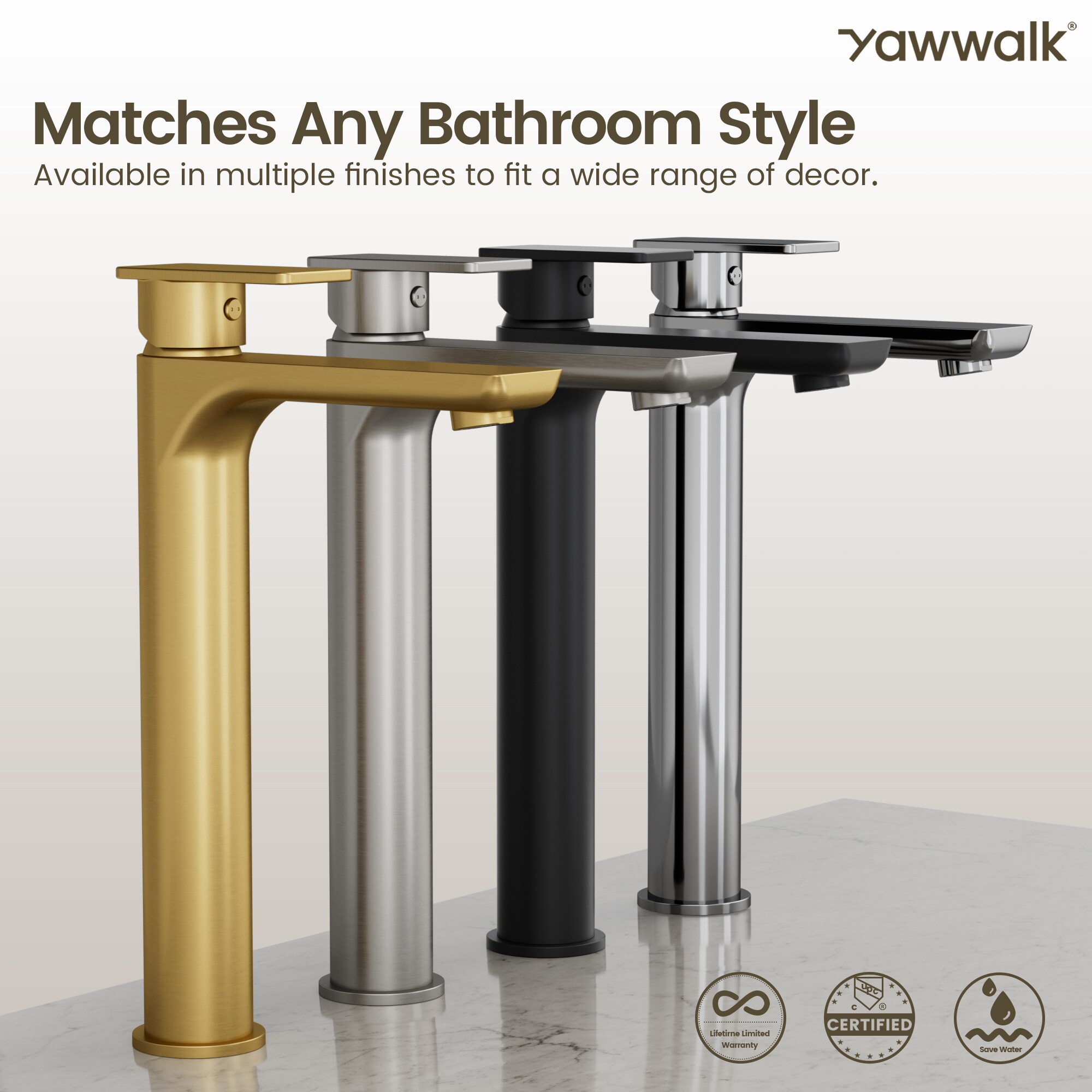 YAWWALK Y11W21-BN-1 Lavatory-Faucets - View #12