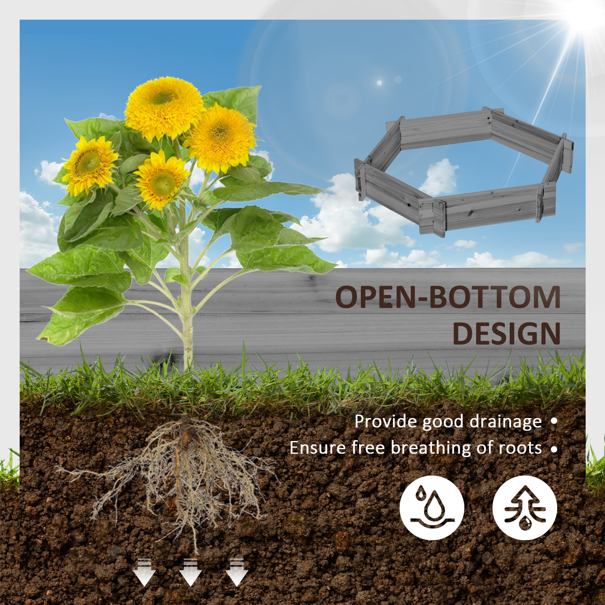 Damerin W224RA Raised-Garden-Beds - View #4