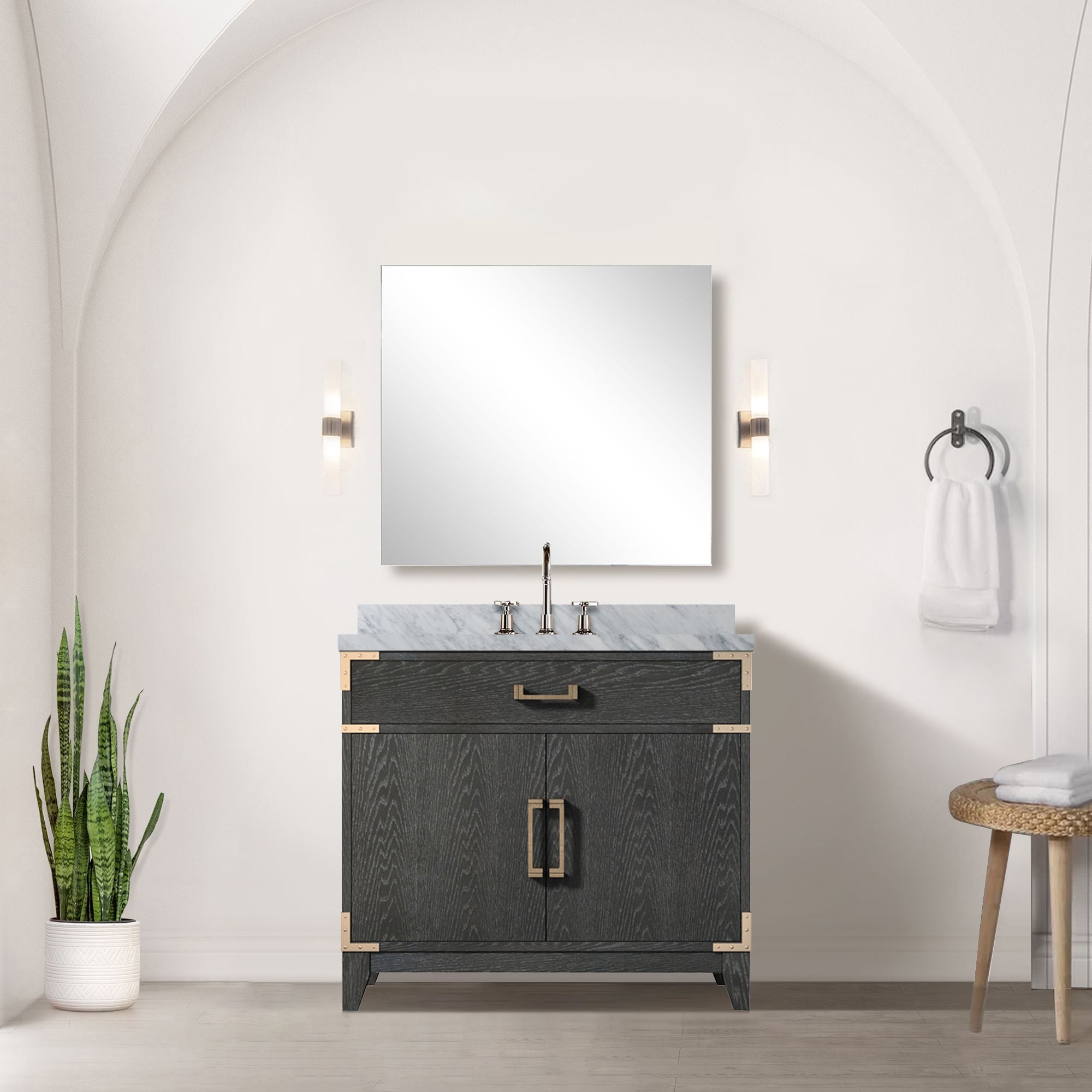 Lexora LVW36SJ100 Bath-Vanity-Combo - View #6