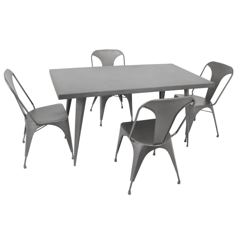 LumiSource DT-TW-AU6032 GY Dining-Tables - View #6