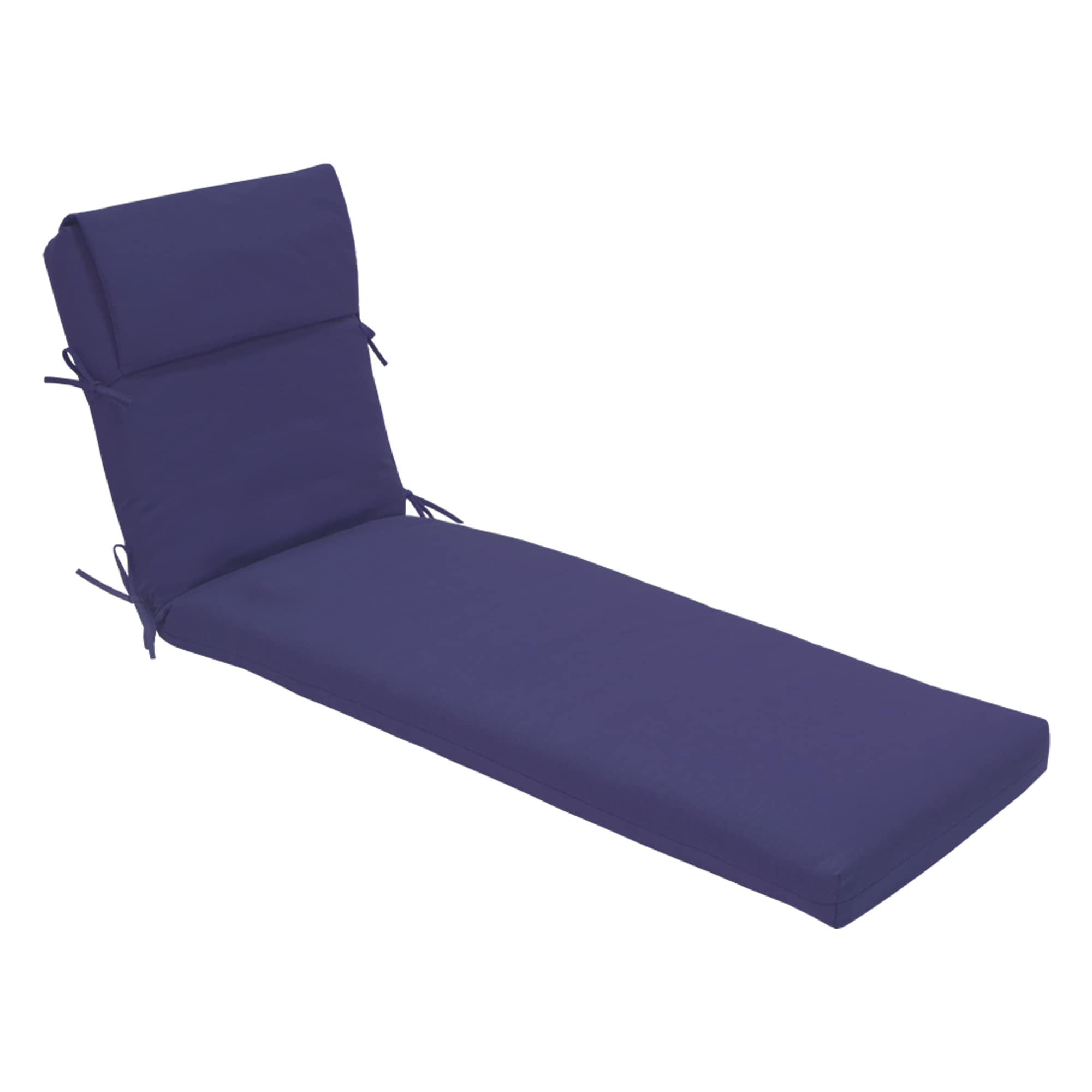 Vinyl chaise best sale lounge cushions