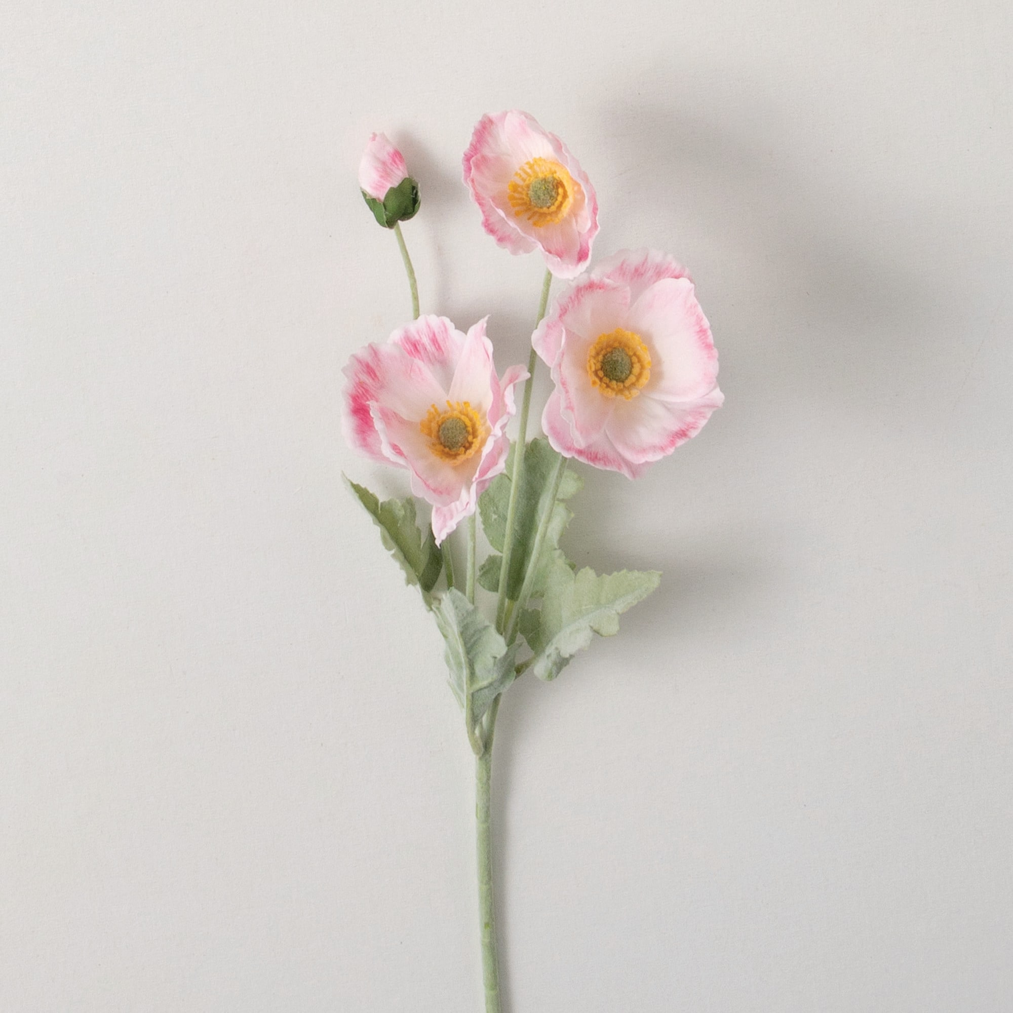 Sullivans GG989 CR PI 25-Inches Pale Pink Indoor Desktop Mixed greenery Artificial flower