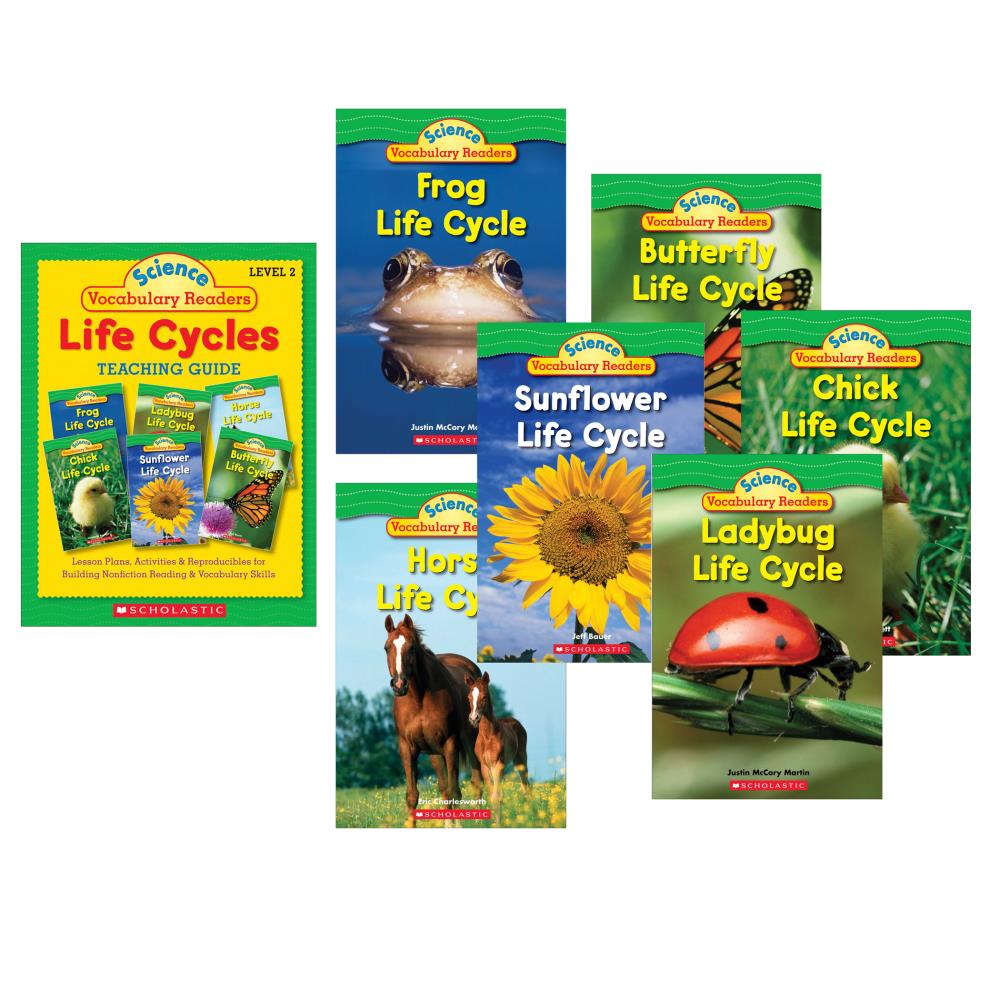 Scholastic Inc. Science Vocabulary Readers Life Cycles Children's Books ...