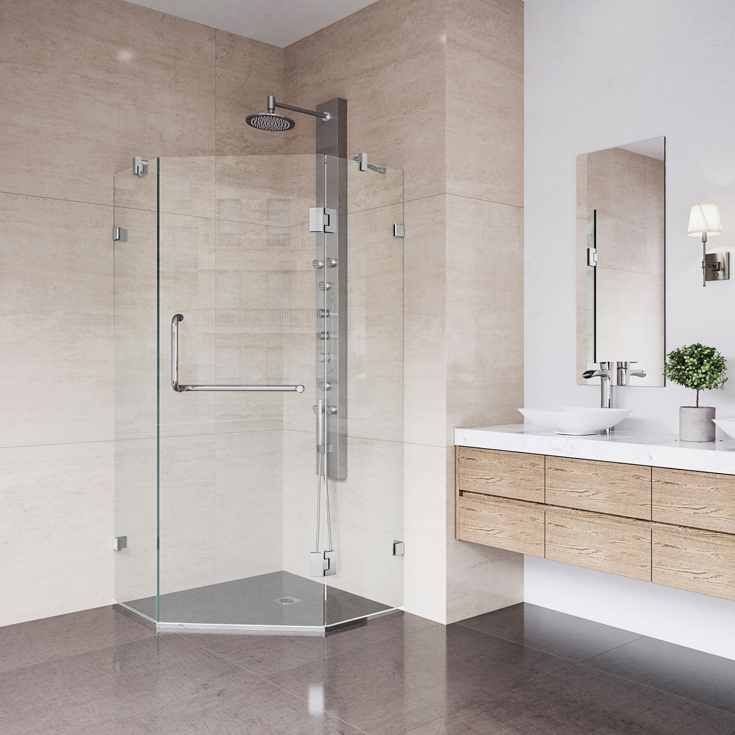 VIGO VG6062CHCL36 Shower-Doors - View #6