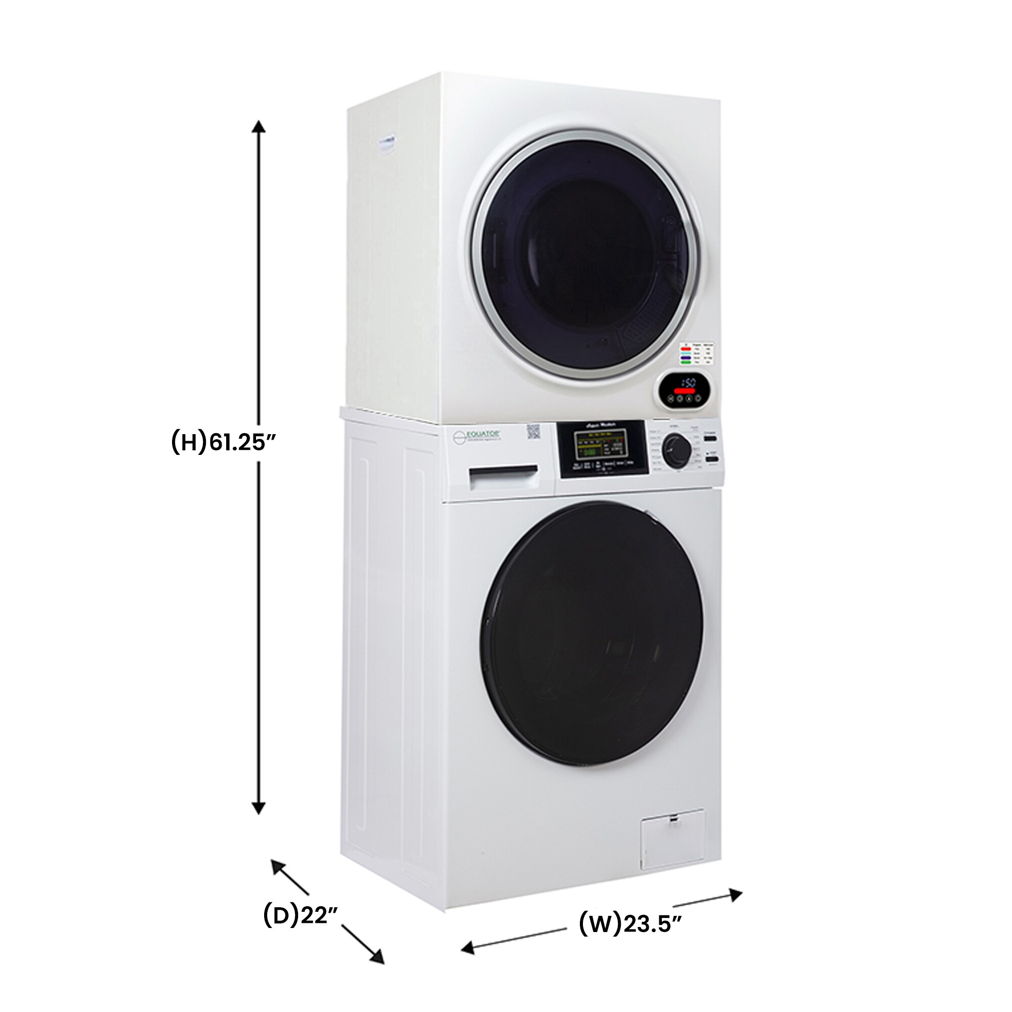 Equator Advanced Appliances 824N+852+ACCESSORIES Combo-Washer-And-Dryer - View #2