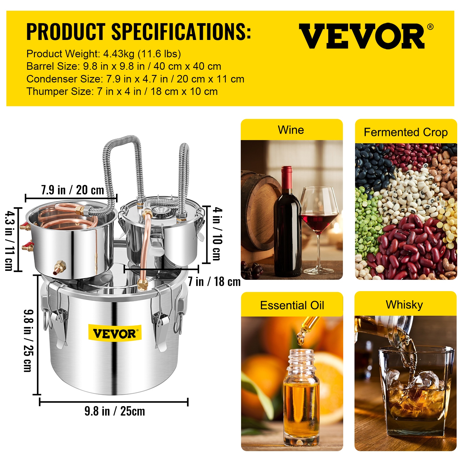 VEVOR ZLSJ3GALSLNTZLQDBV1 Barware-Accessories - View #8