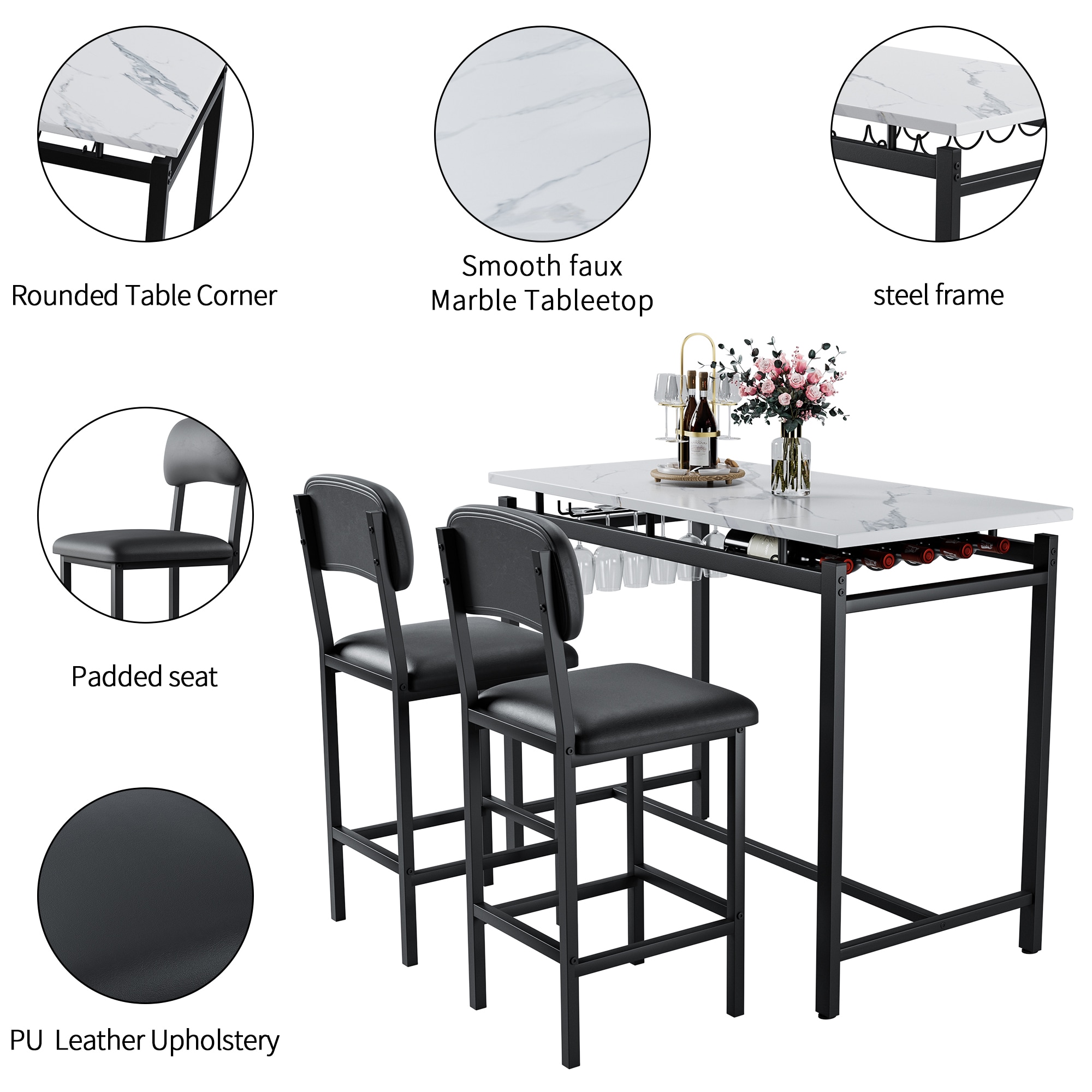 Sumyeg TR-WF195870AAP Dining-Sets - View #6