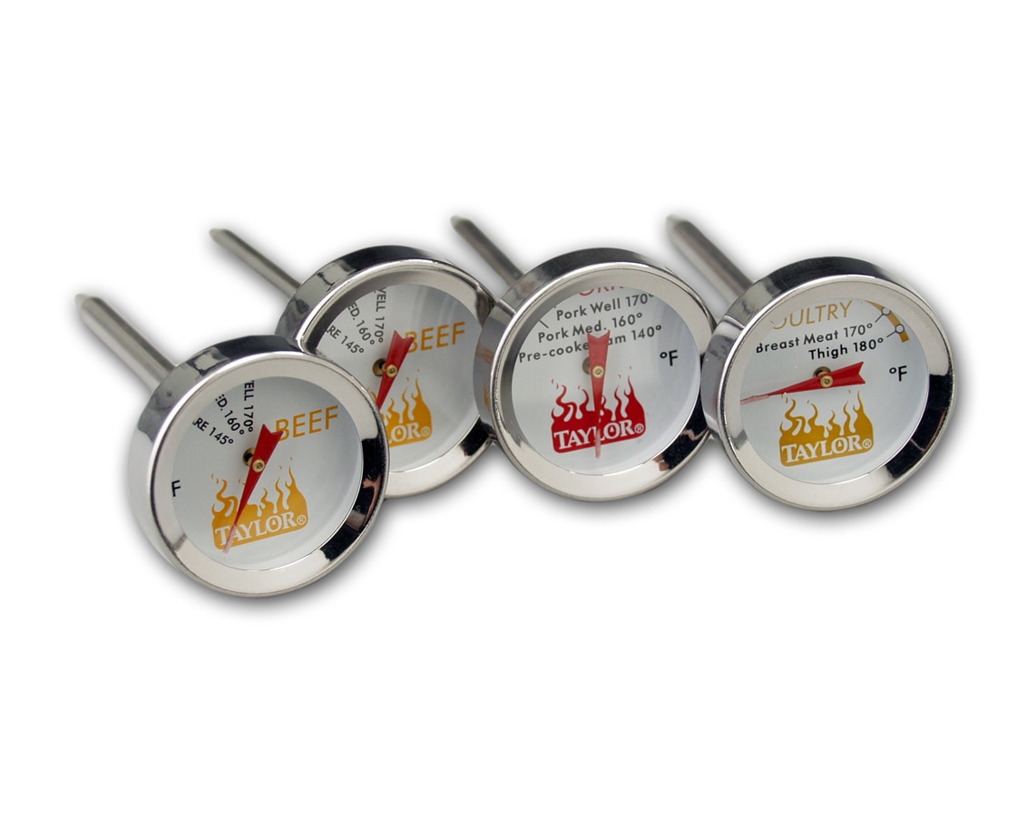 Taylor Pro Stainless Steel Leave-In Meat Thermometer