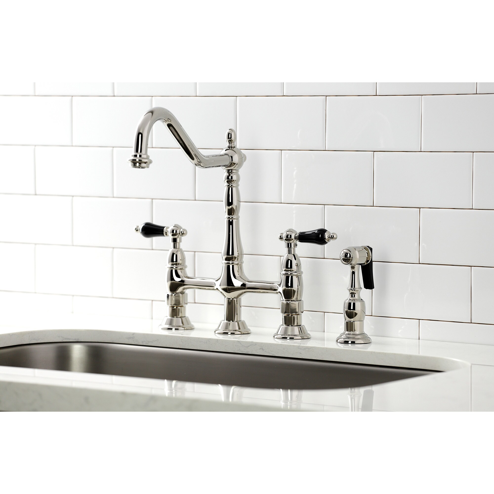 Kingston Brass WLKS1276PKLBS Kitchen-Faucets - View #4