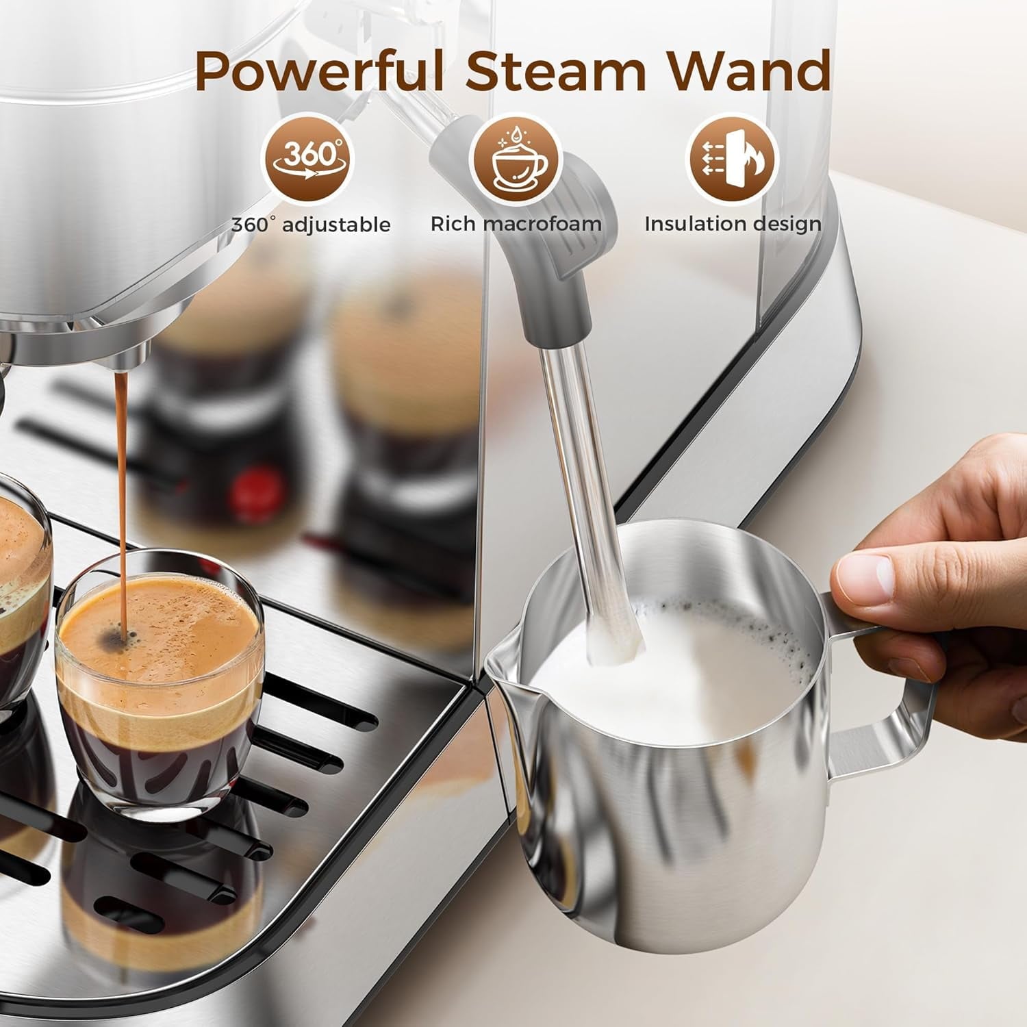 Antarctic Star 80418KCM0-STEEL Coffee-Makers - View #6