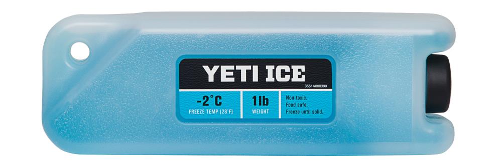 Yeti Ice 1 Lb. Blue Cooler Ice Pack - Kellogg Supply