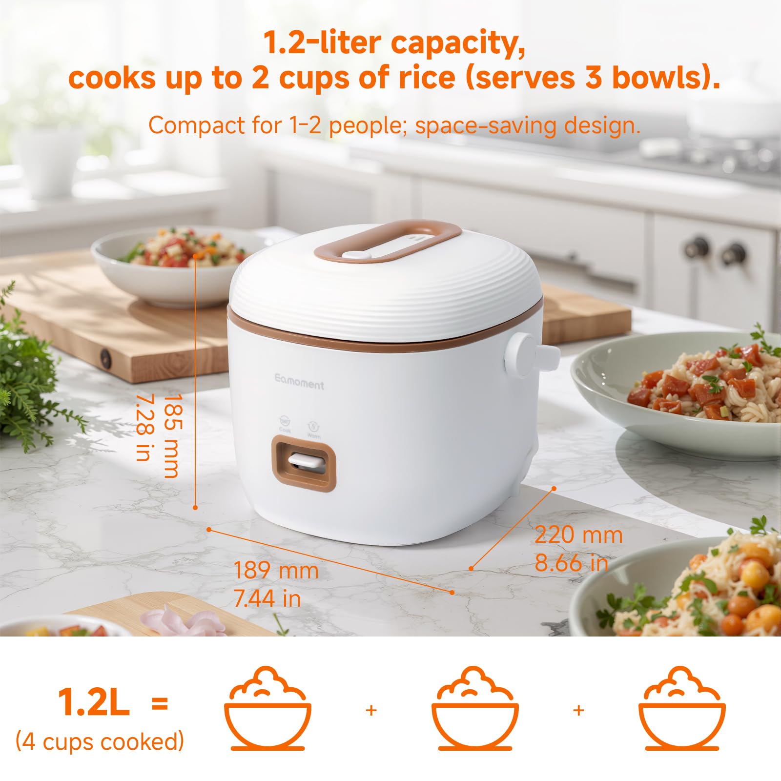 VEELIKE 02000-30375-MC-ZN Rice-Cookers - View #6