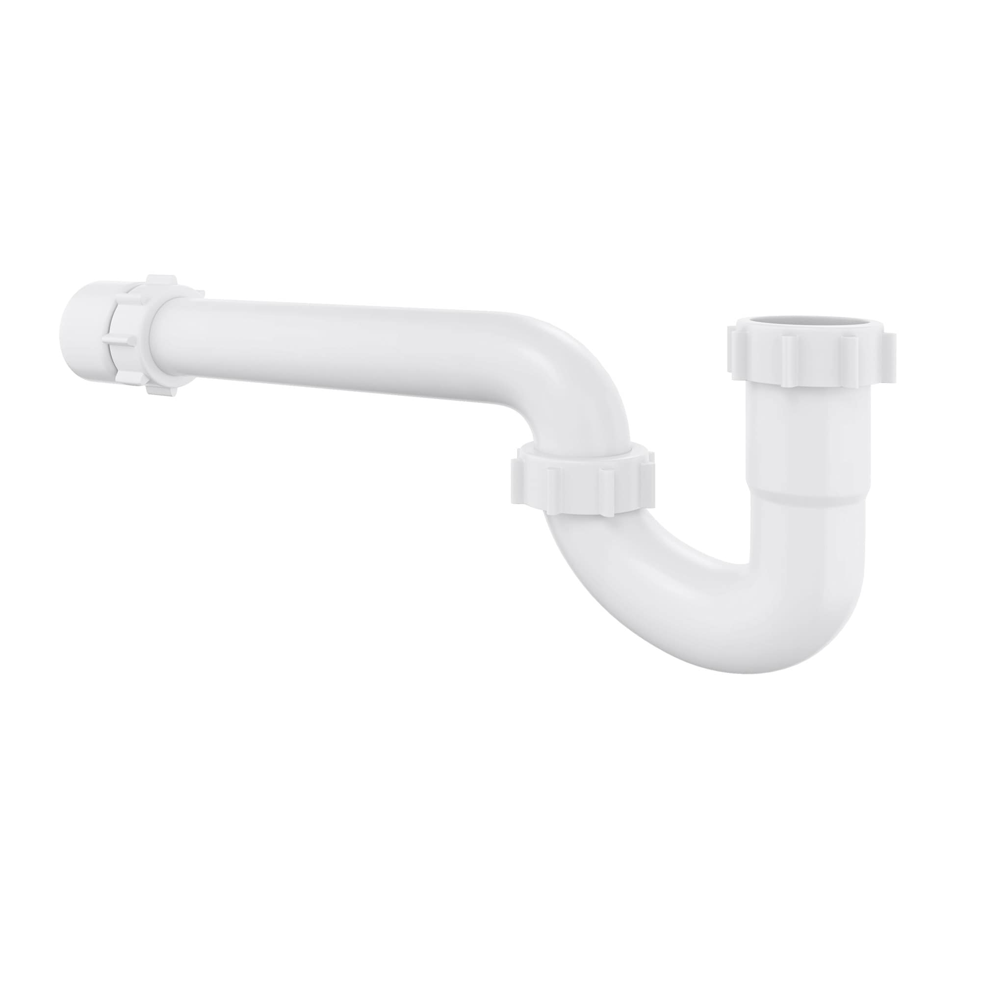 PROFLO PFPTP100 11/4 Inch x 11/2 Inch Plastic SlipJoint PTrap with PVC ...