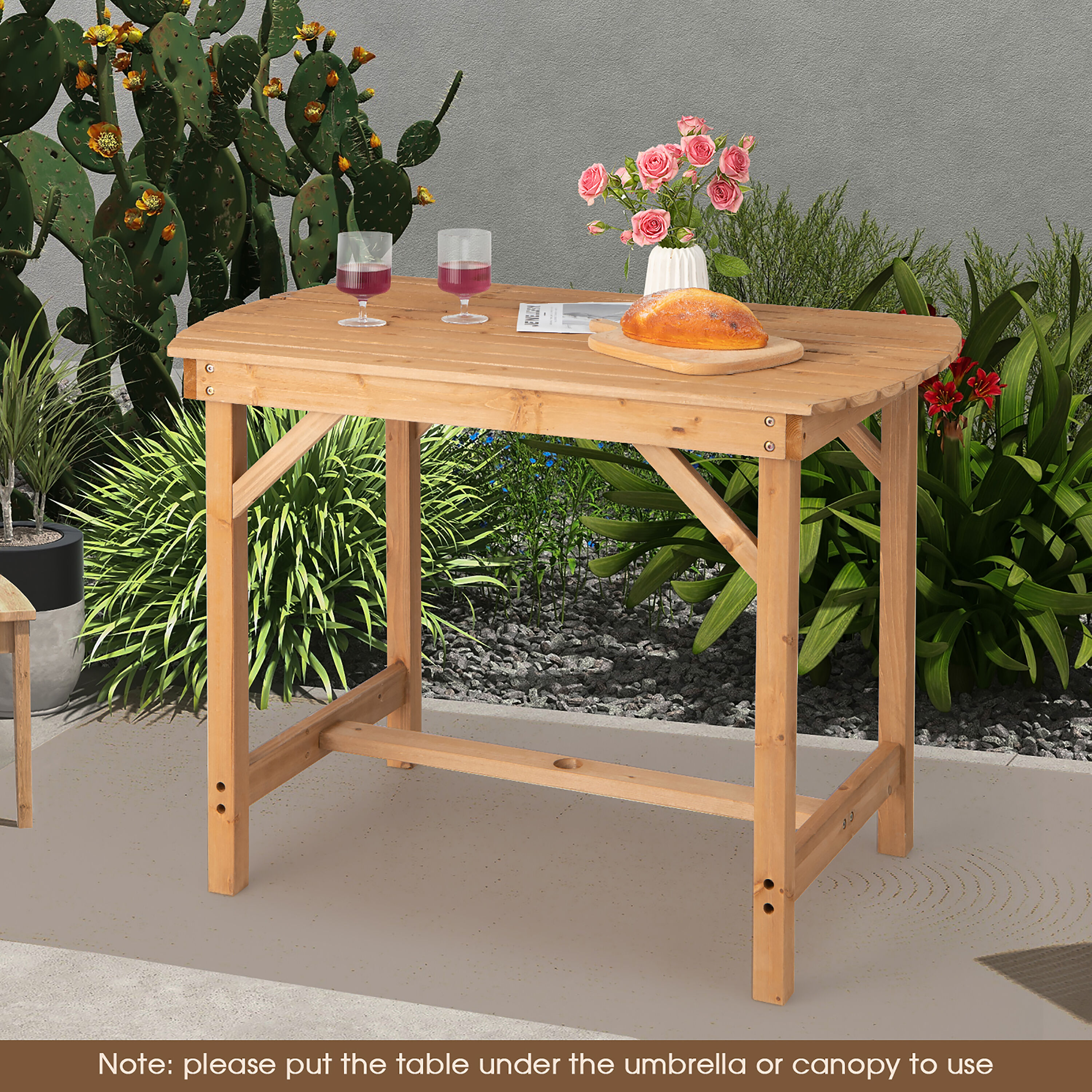 Costway NP10923BN Patio-Tables - View #9