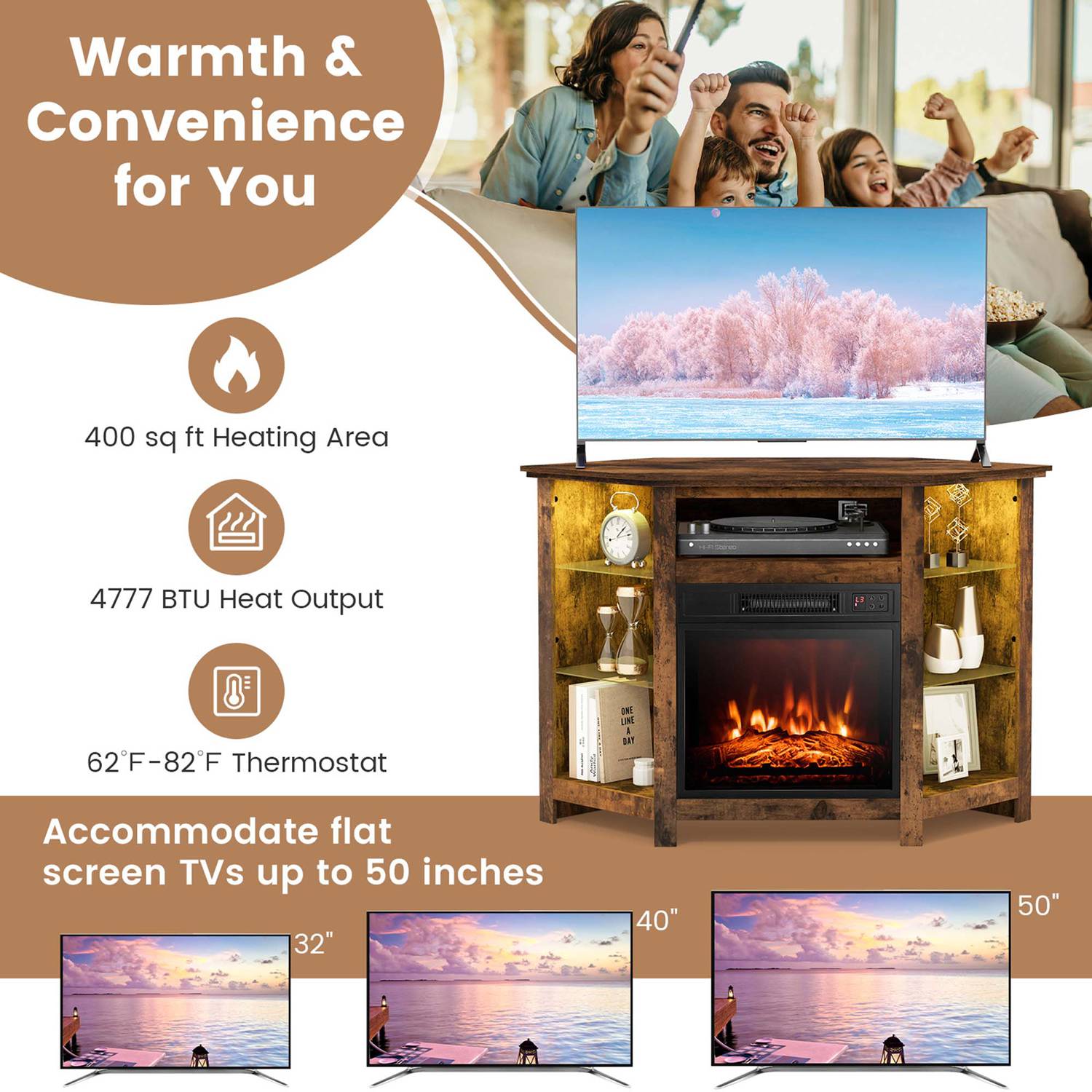 Costway CSHY000099 Tv-Stands - View #9