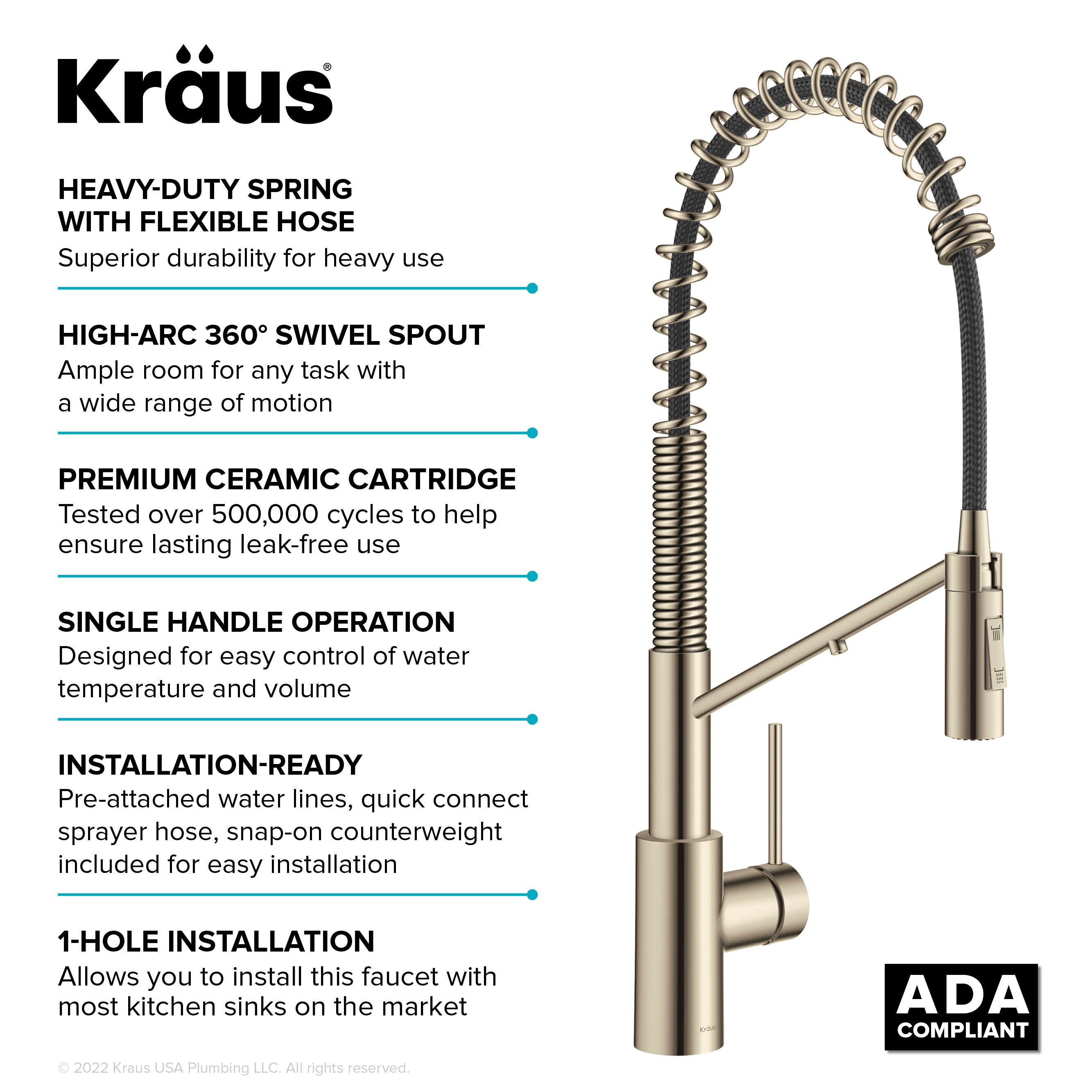 Kraus KFF-2631SFACB Kitchen-Faucets - View #16