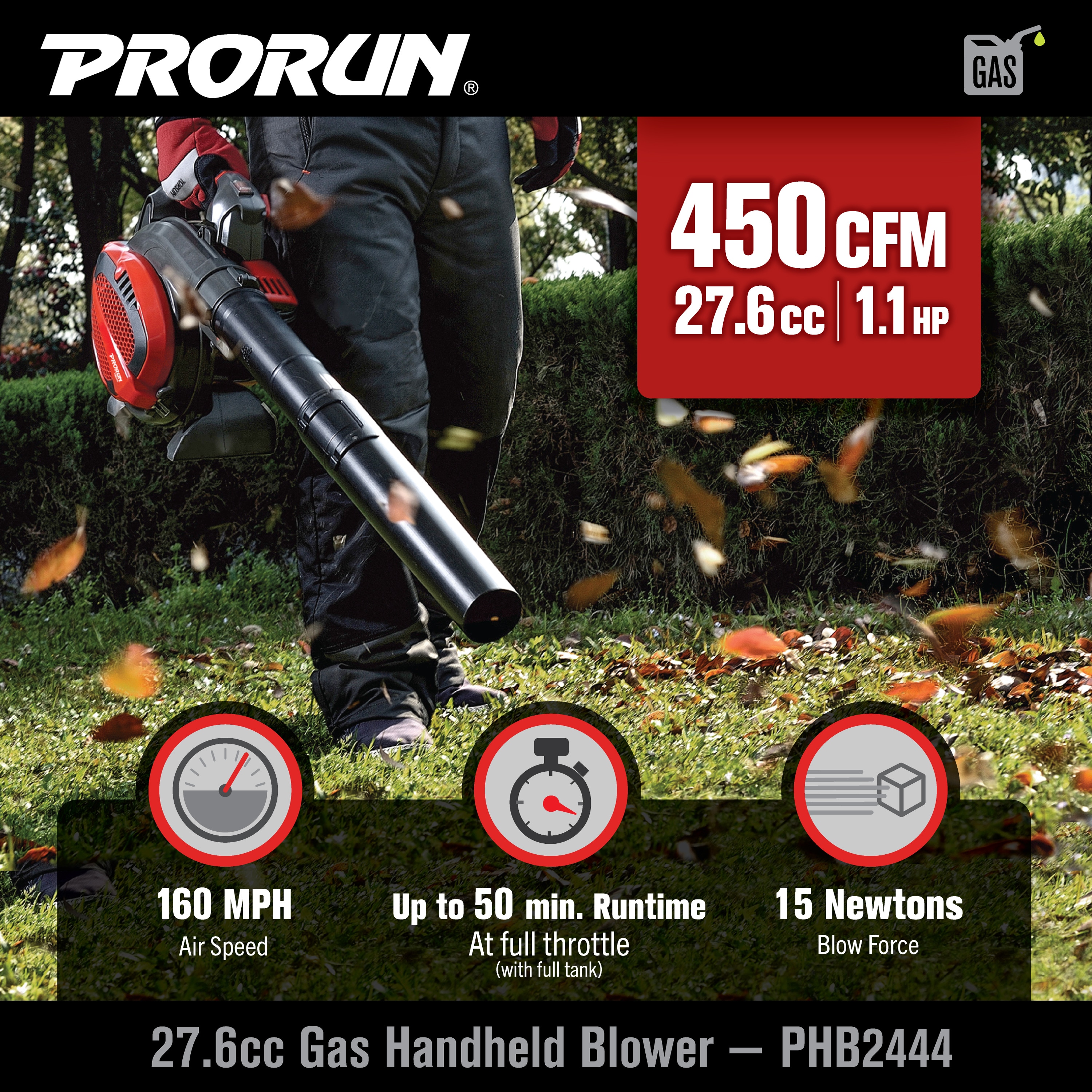 PRORUN PHB2444 Cordless-Electric-Blowers - View #4