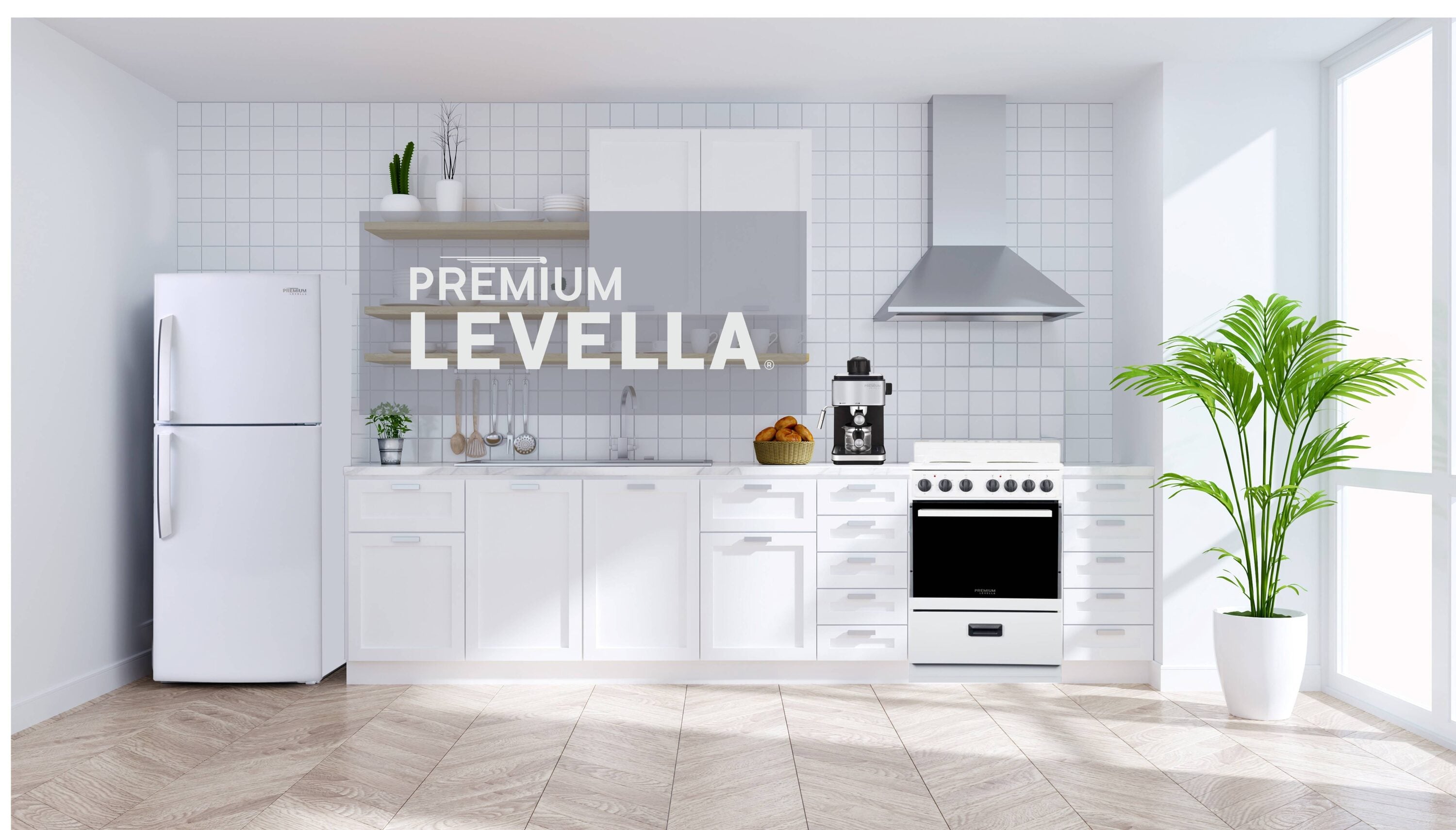 Premium Levella PRF316300HS 3.1 Cubic Foot Manual Defrost Top