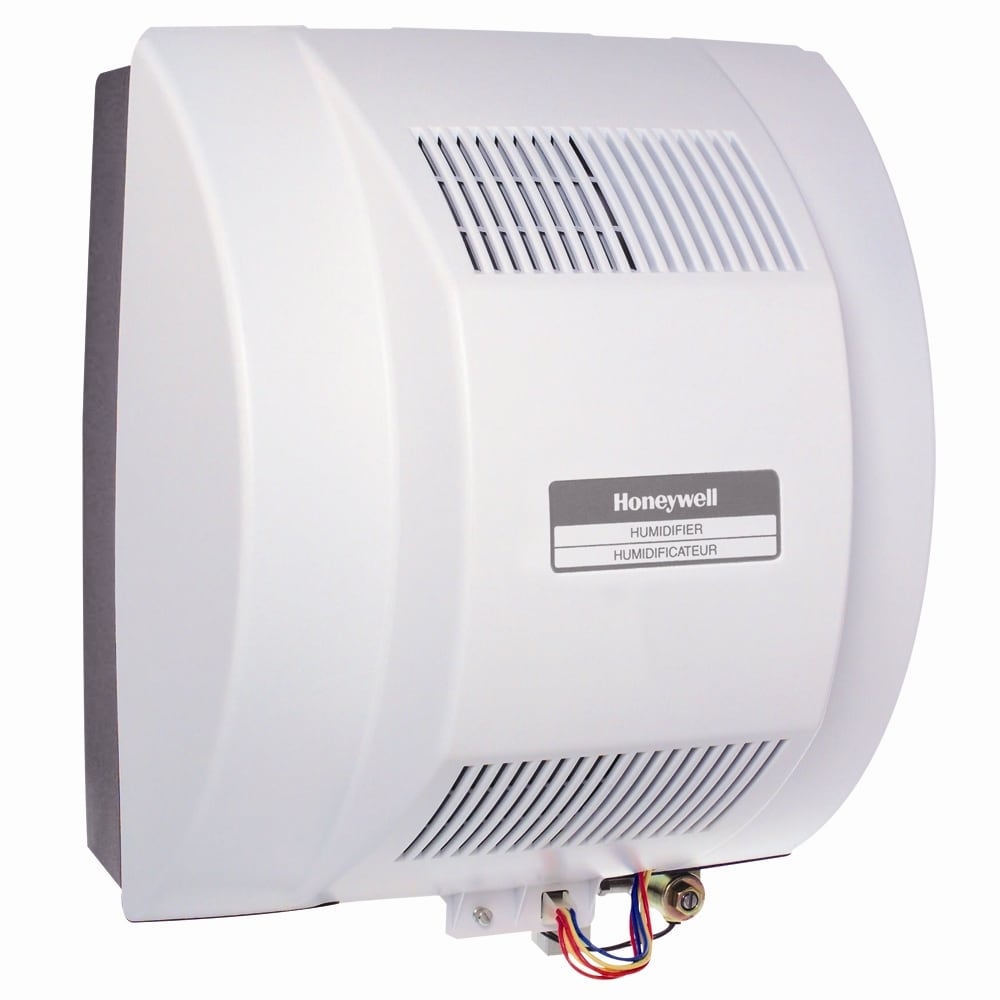 Aprilaire Part # 500M - Aprilaire Model 500M 12 Gal. For Up To 3,600 Sq.  Ft. Whole-House Small Bypass Evaporative Humidifier With Manual Control -  Humidifiers - Home Depot Pro