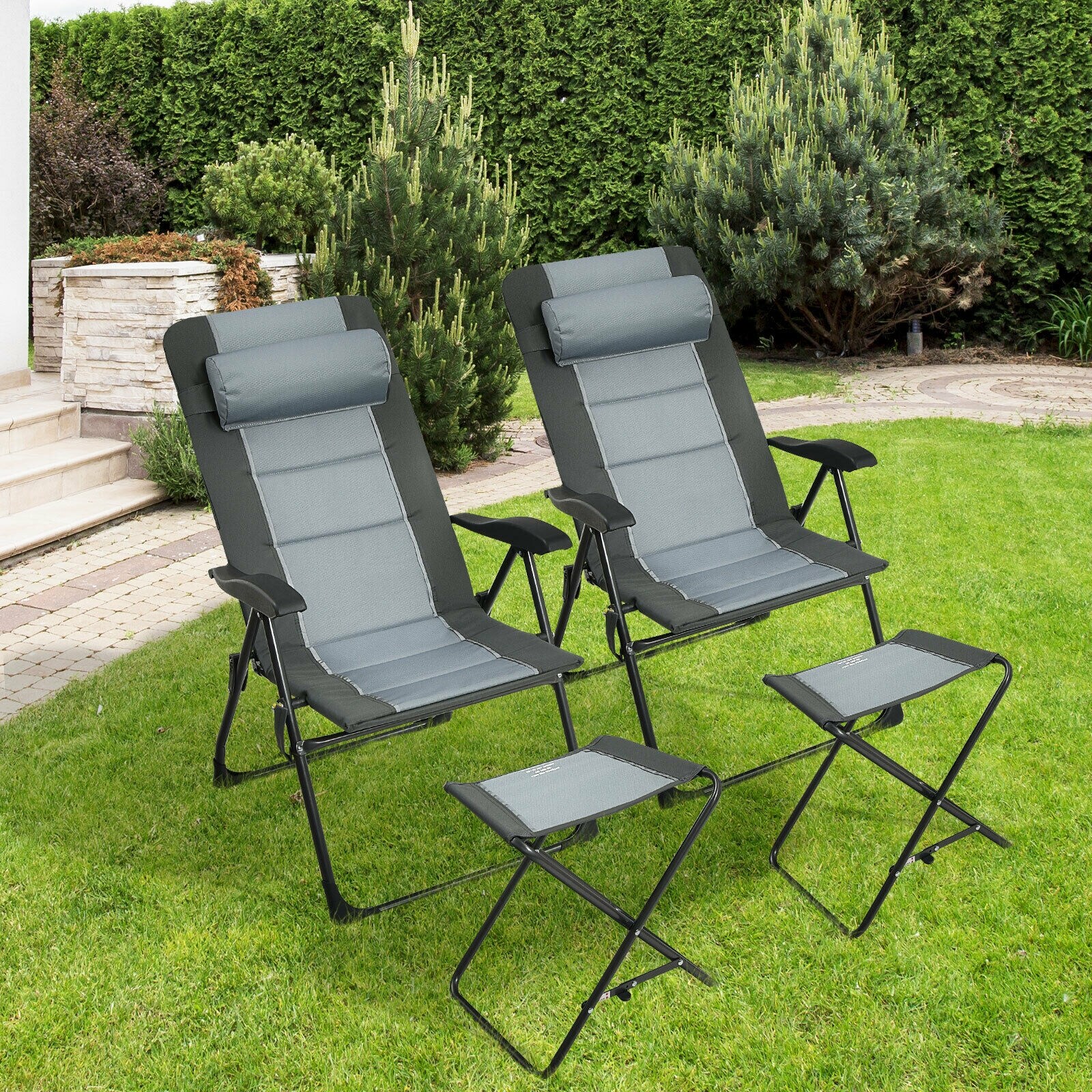 LIVIZA TDJ10018GR-2 Beach-Camping-Chairs - View #8