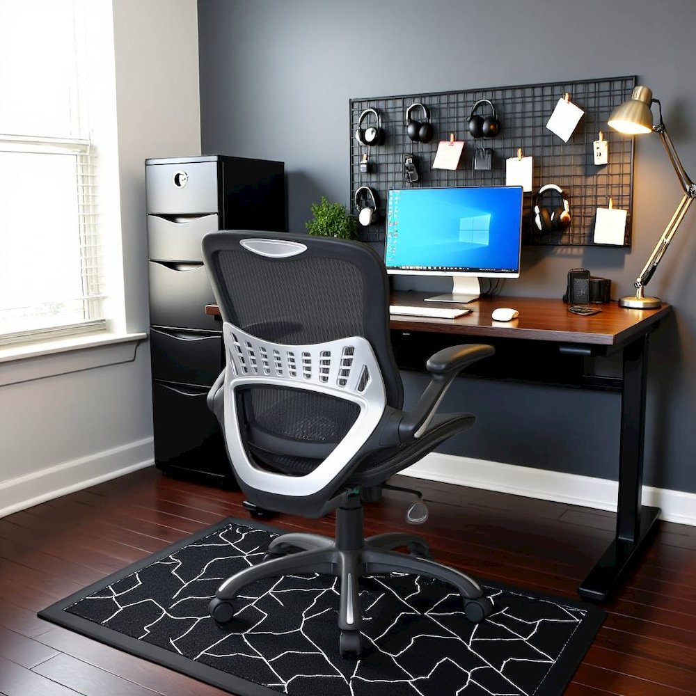 FurniFact BO1025992WHT Office-Chairs - View #3