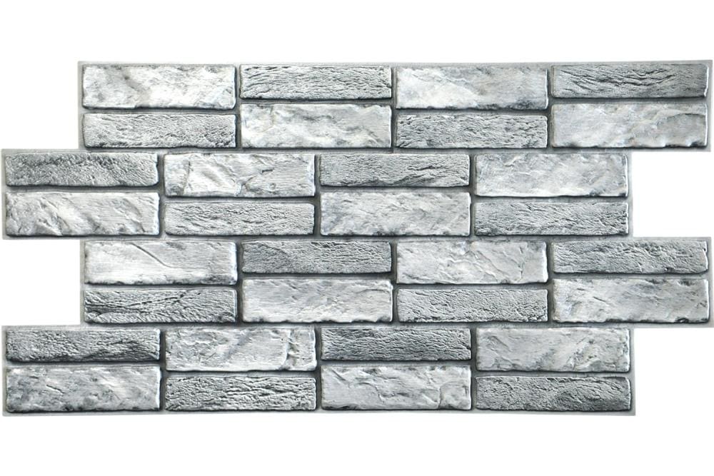 Revestimiento De Pared Pvc Wall Panel Light Grey 16,9 Cm - $ 81.650