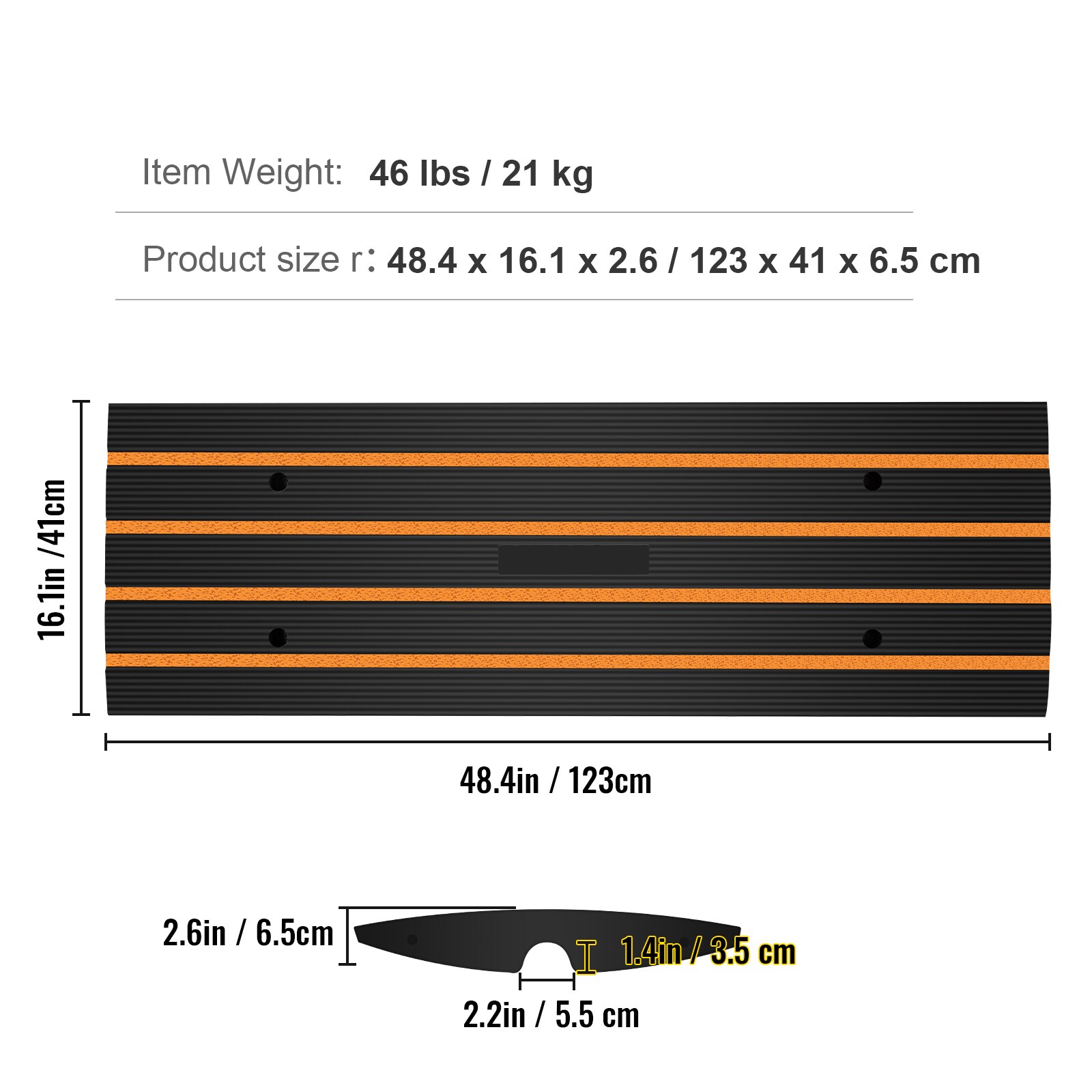 VEVOR SCZXDBLYPDGB00865V0 Access-Ramps - View #7